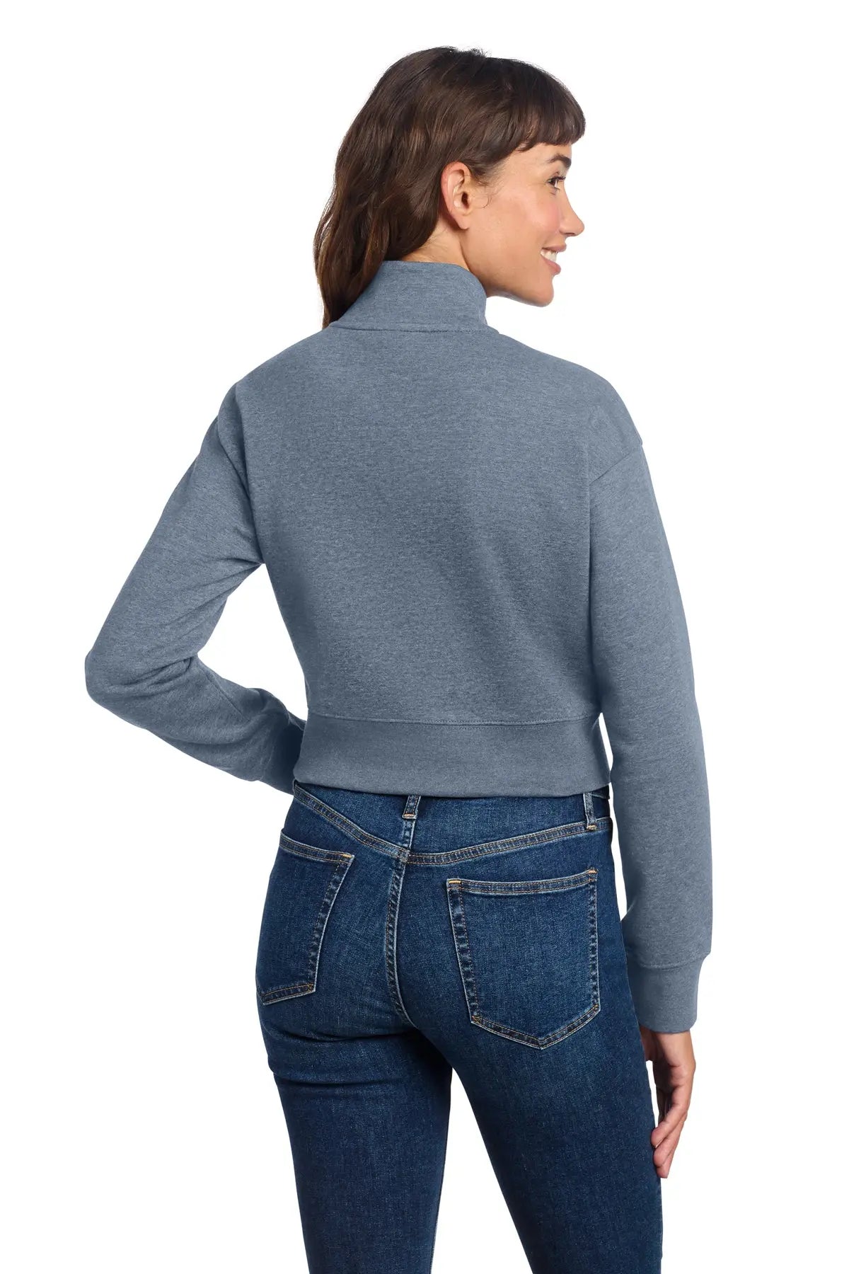District® Women’s V.I.T.™ Fleece 1/2-Zip #DT6111 Game Over Merch