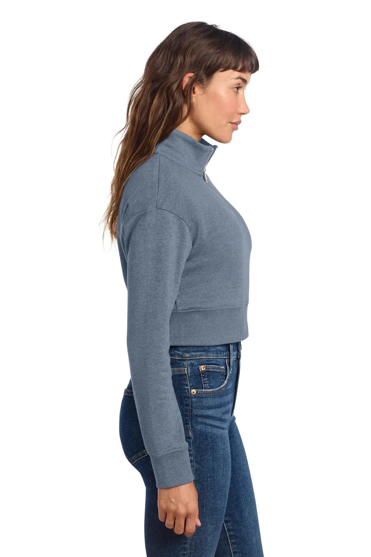 District® Women’s V.I.T.™ Fleece 1/2-Zip #DT6111 Game Over Merch