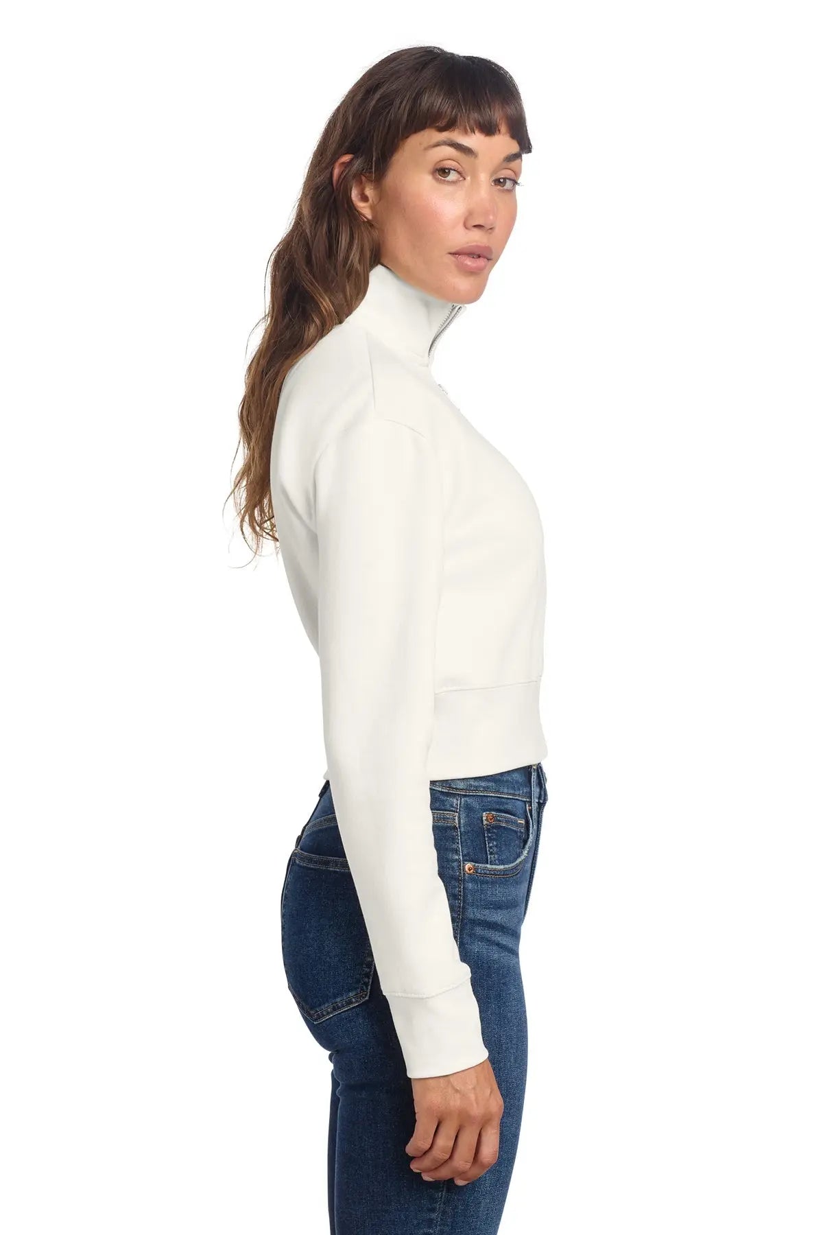 District® Women’s V.I.T.™ Fleece 1/2-Zip #DT6111 Game Over Merch