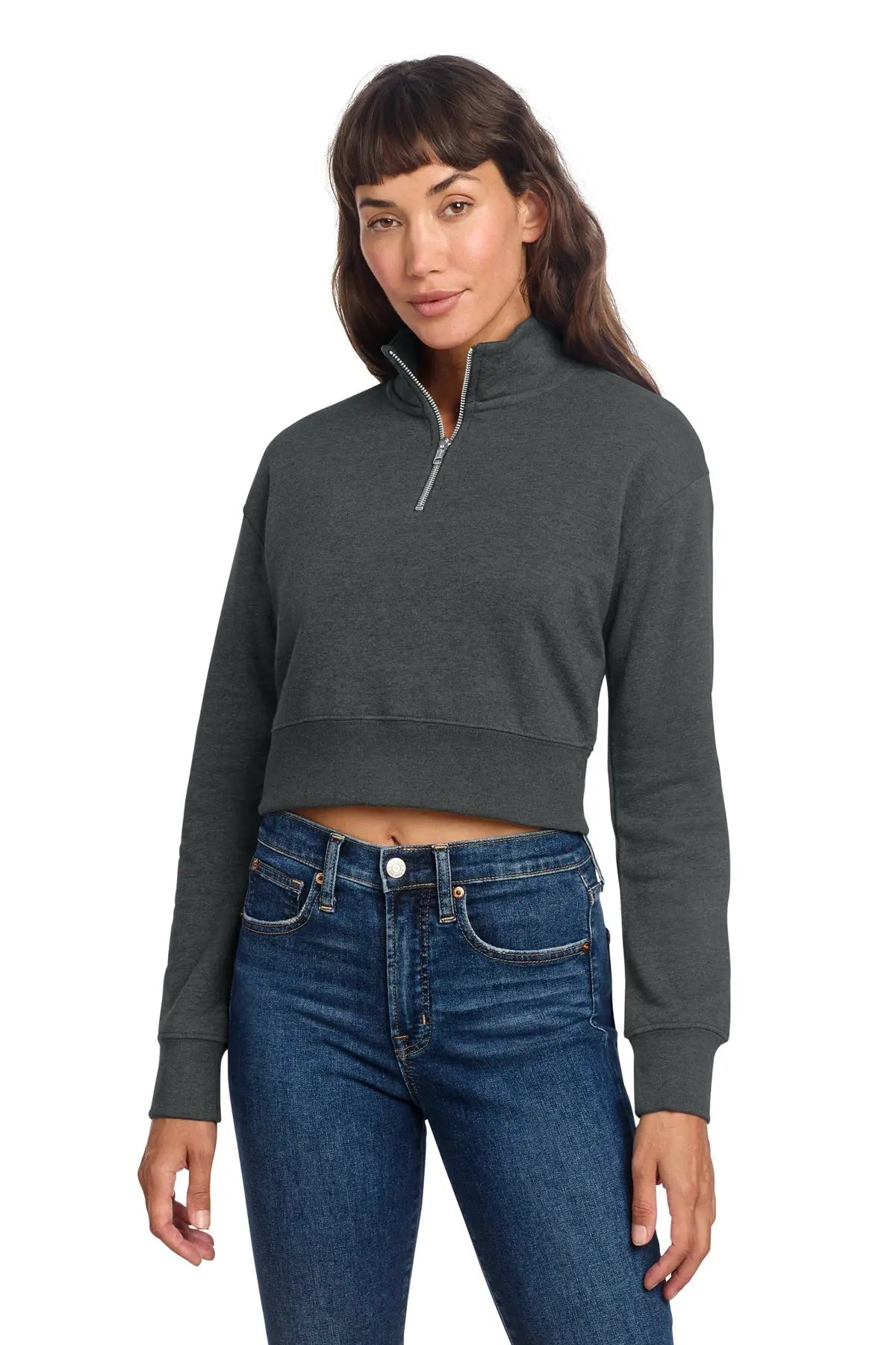 District® Women’s V.I.T.™ Fleece 1/2-Zip #DT6111 Game Over Merch