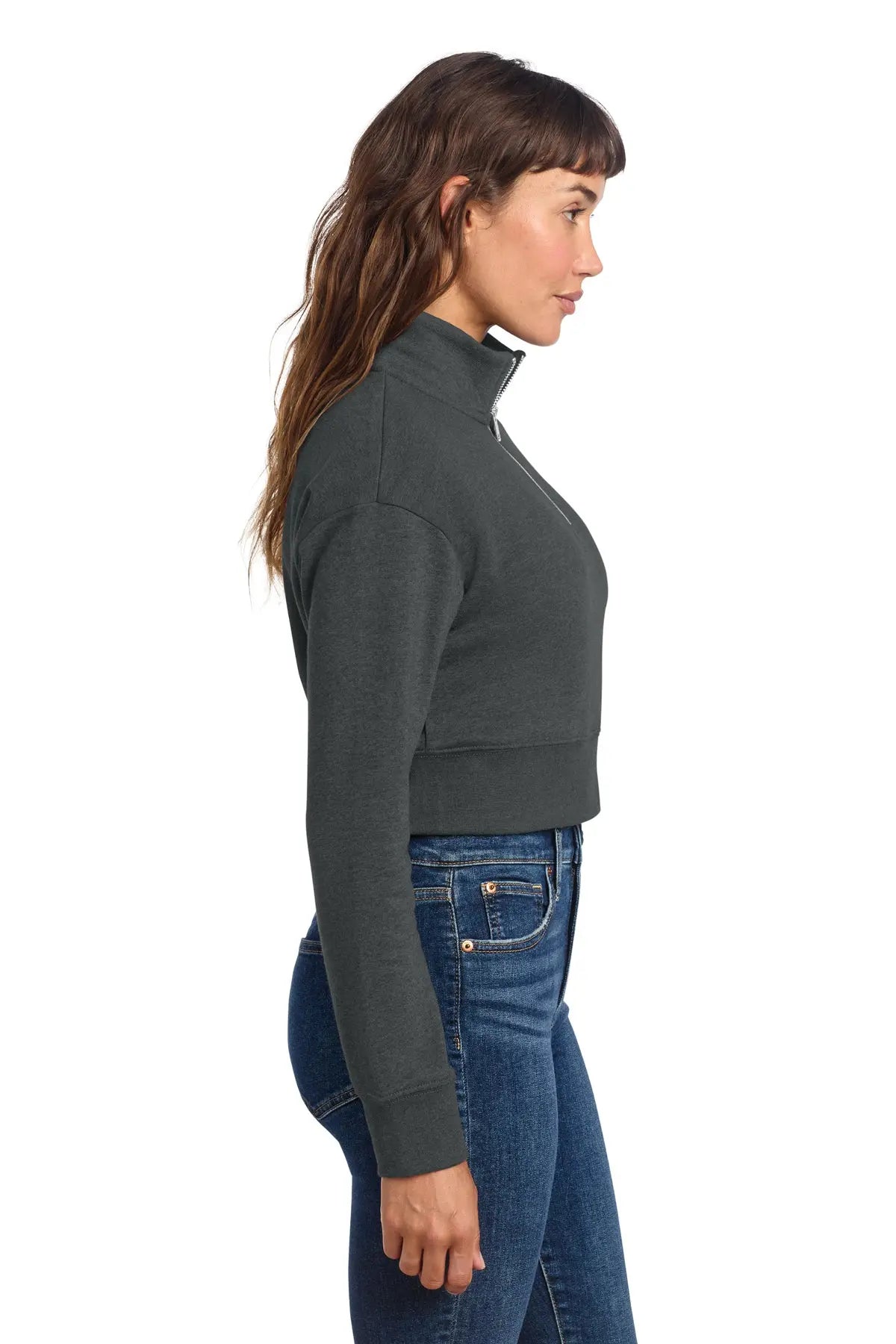 District® Women’s V.I.T.™ Fleece 1/2-Zip #DT6111 Game Over Merch
