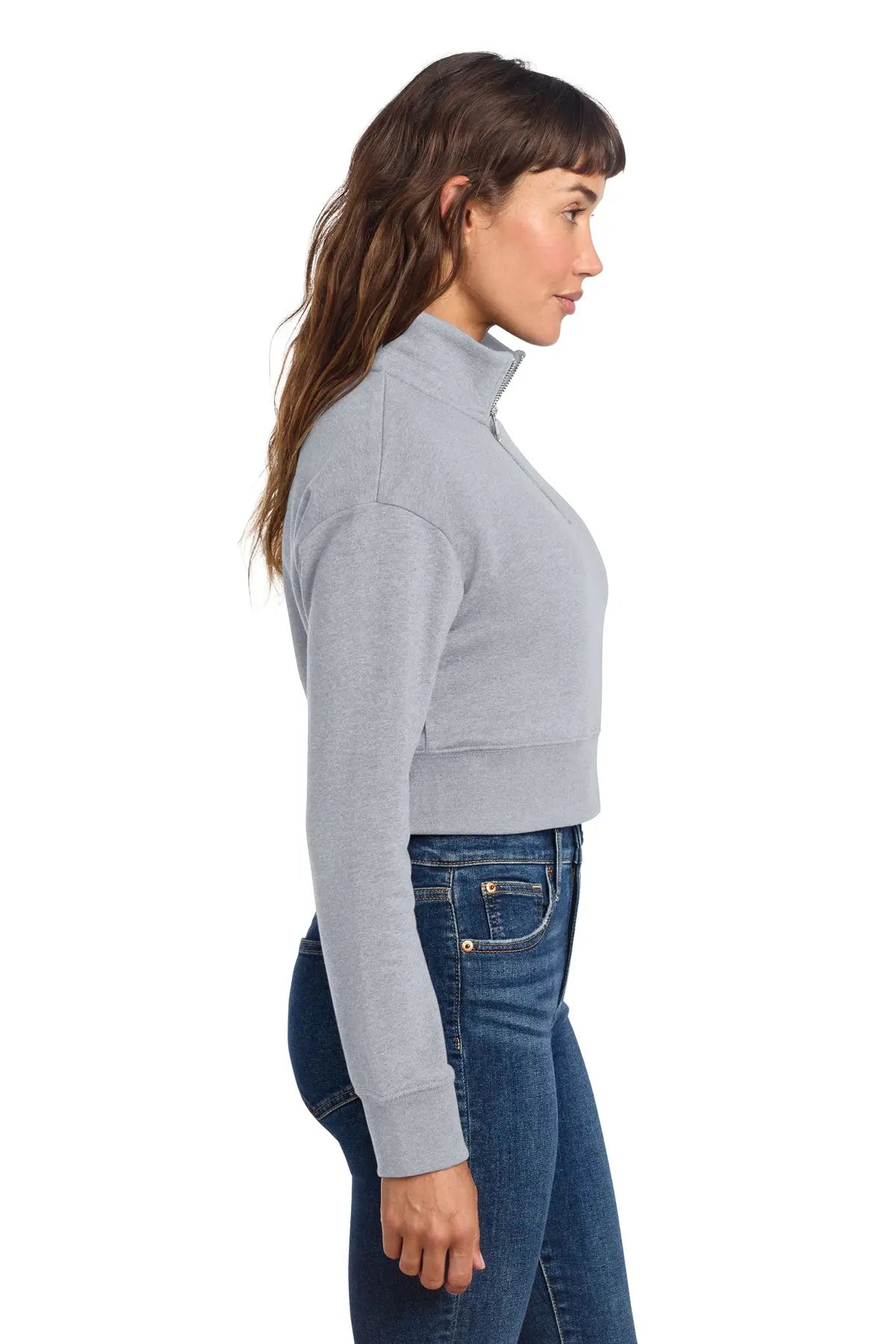 District® Women’s V.I.T.™ Fleece 1/2-Zip #DT6111 Game Over Merch