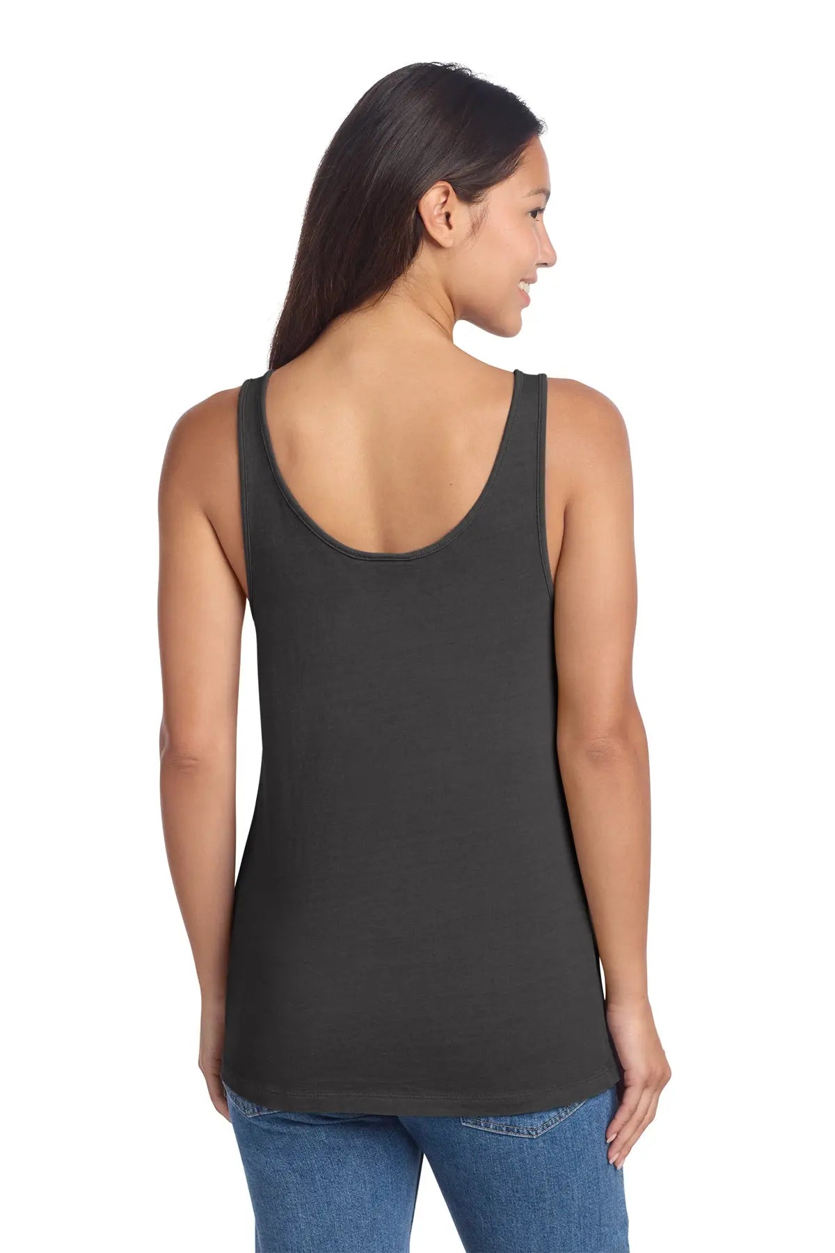 Port & Co™ Women's Beach Wash® Garment-Dyed Tank #LPC099TT Game Over Merch