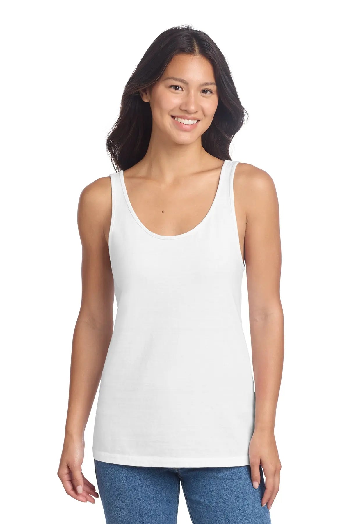 Port & Co™ Women's Beach Wash® Garment-Dyed Tank #LPC099TT Game Over Merch