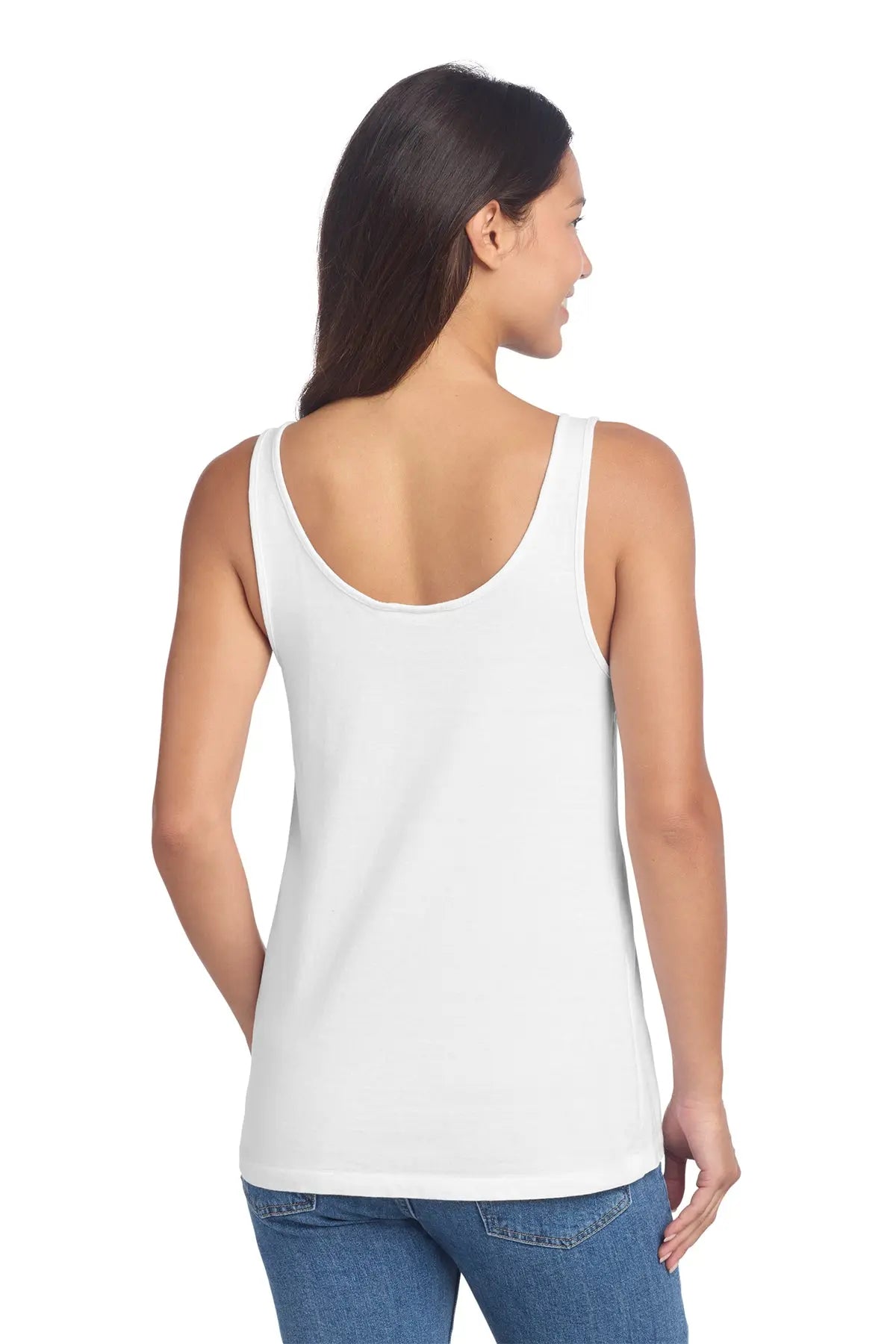 Port & Co™ Women's Beach Wash® Garment-Dyed Tank #LPC099TT Game Over Merch