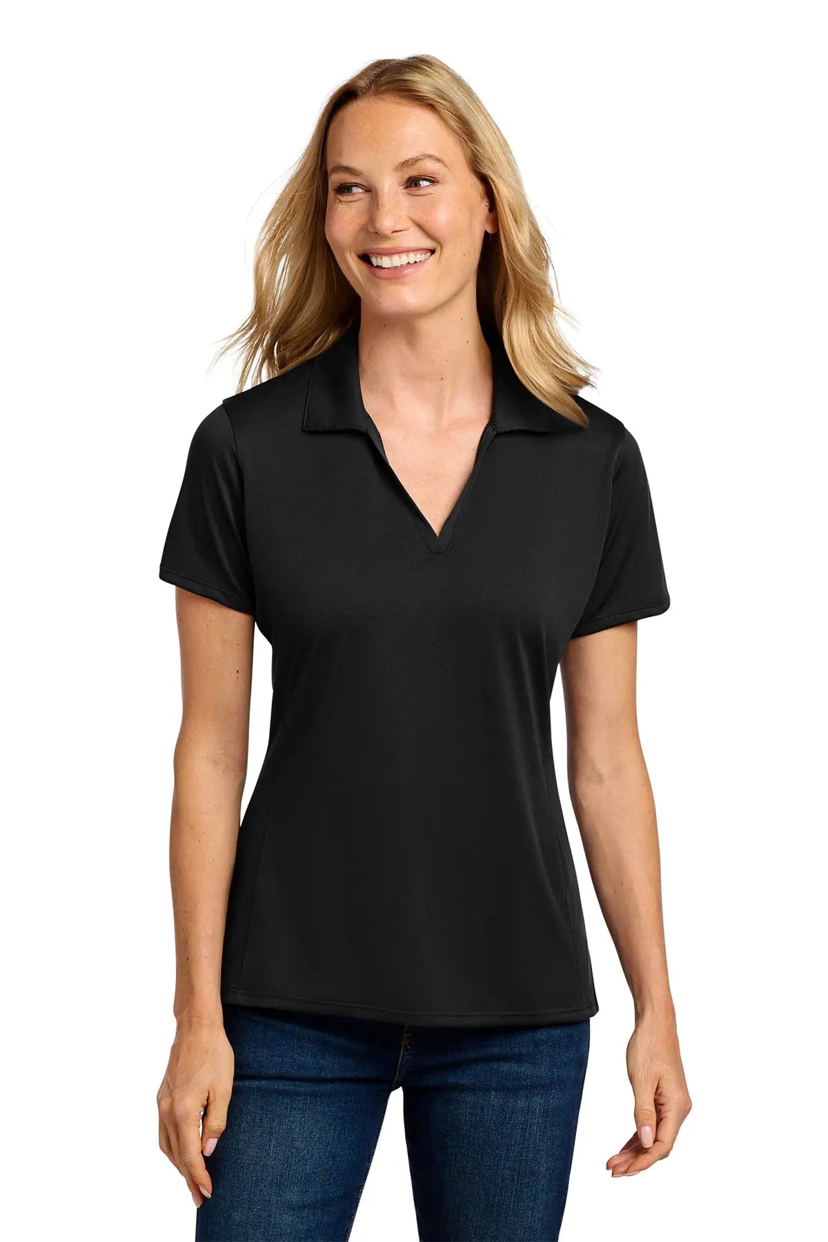Port Authority® Women's Performance Staff Polo #LK398Game Over Merch