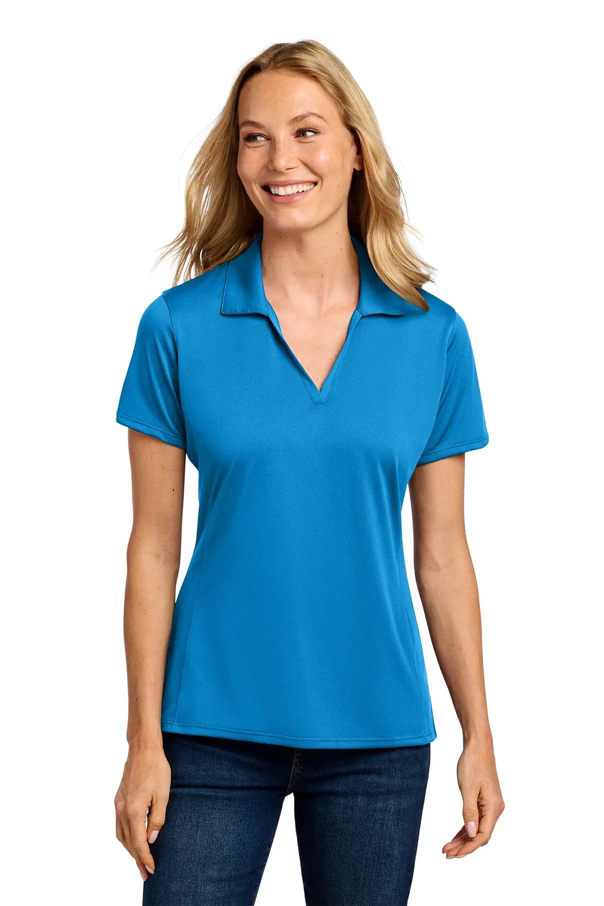 Port Authority® Women's Performance Staff Polo #LK398Game Over Merch