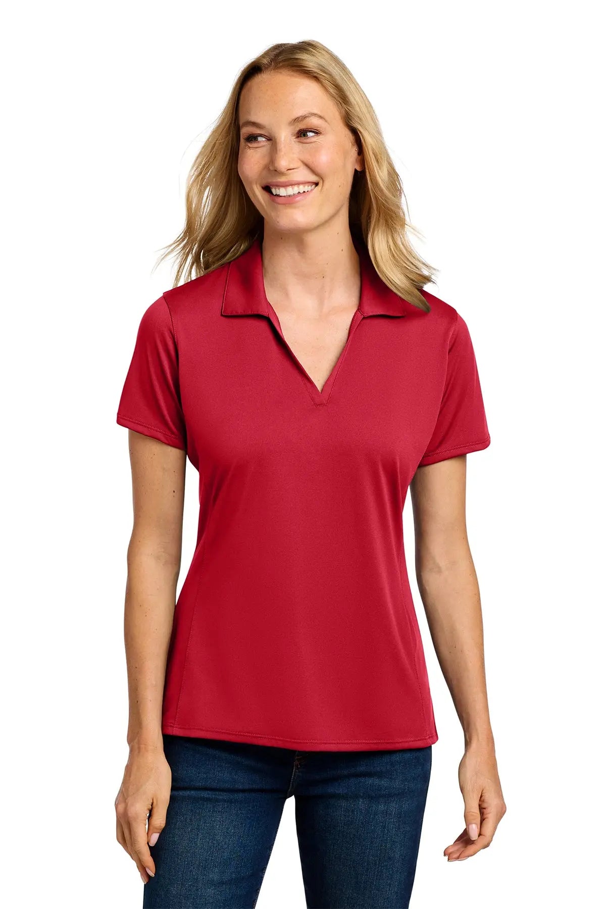 Port Authority® Women's Performance Staff Polo #LK398Game Over Merch