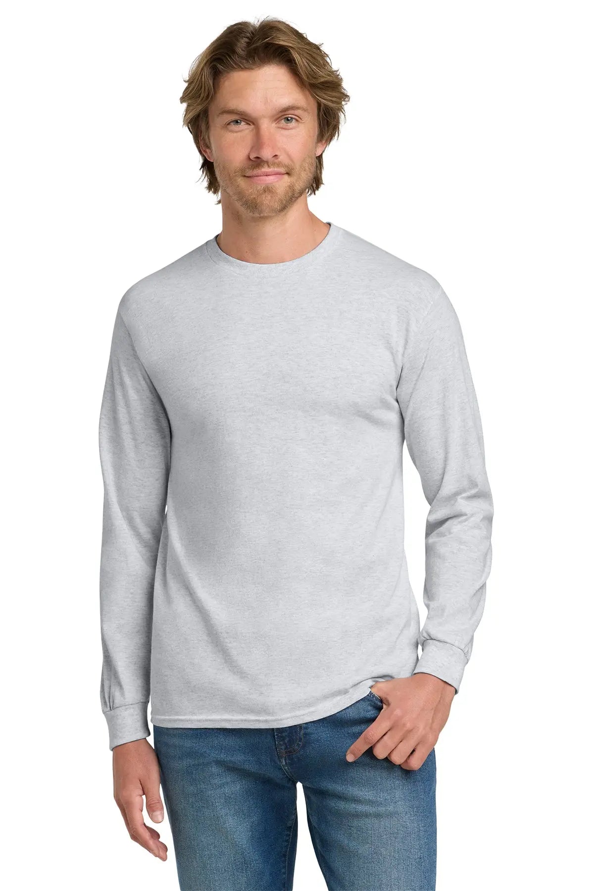 Gildan® Heavy Cotton™ 100% Cotton Long Sleeve T-Shirt #5400