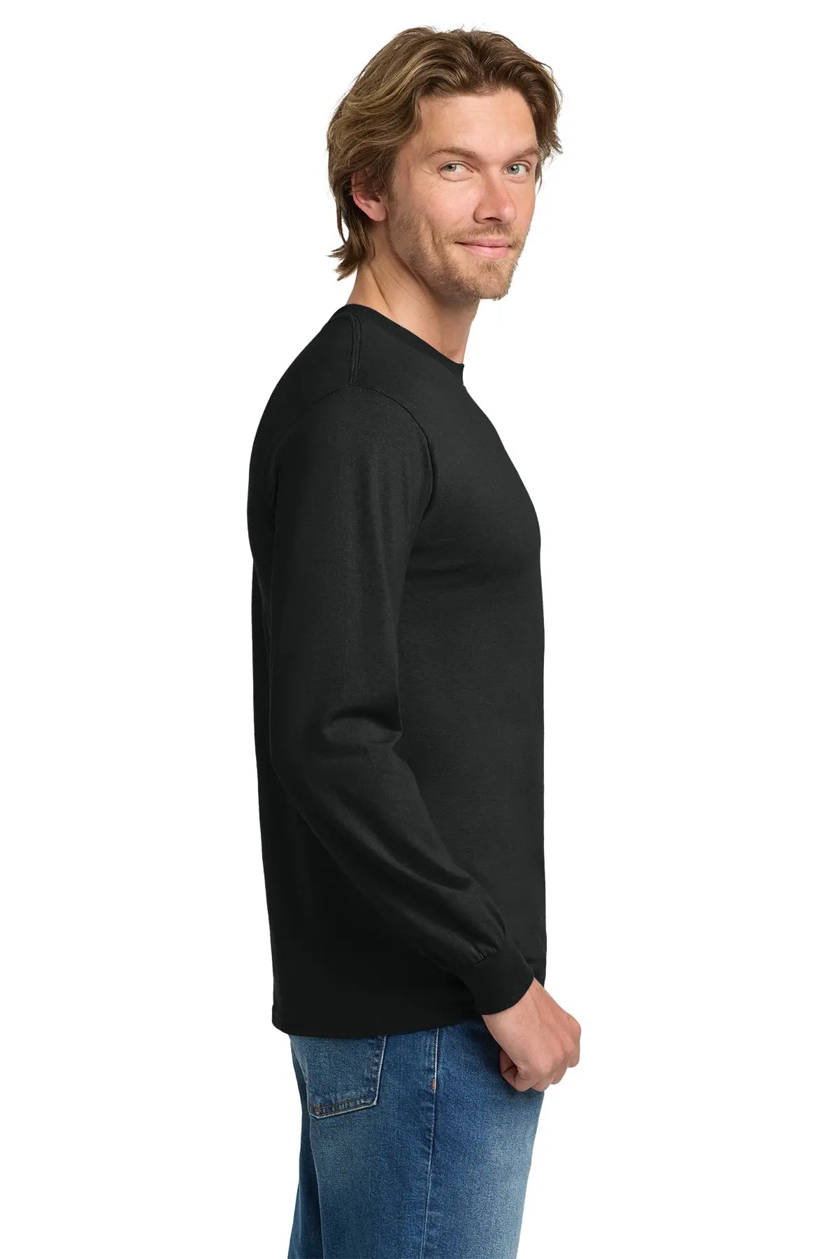 Gildan® Heavy Cotton™ 100% Cotton Long Sleeve T-Shirt #5400