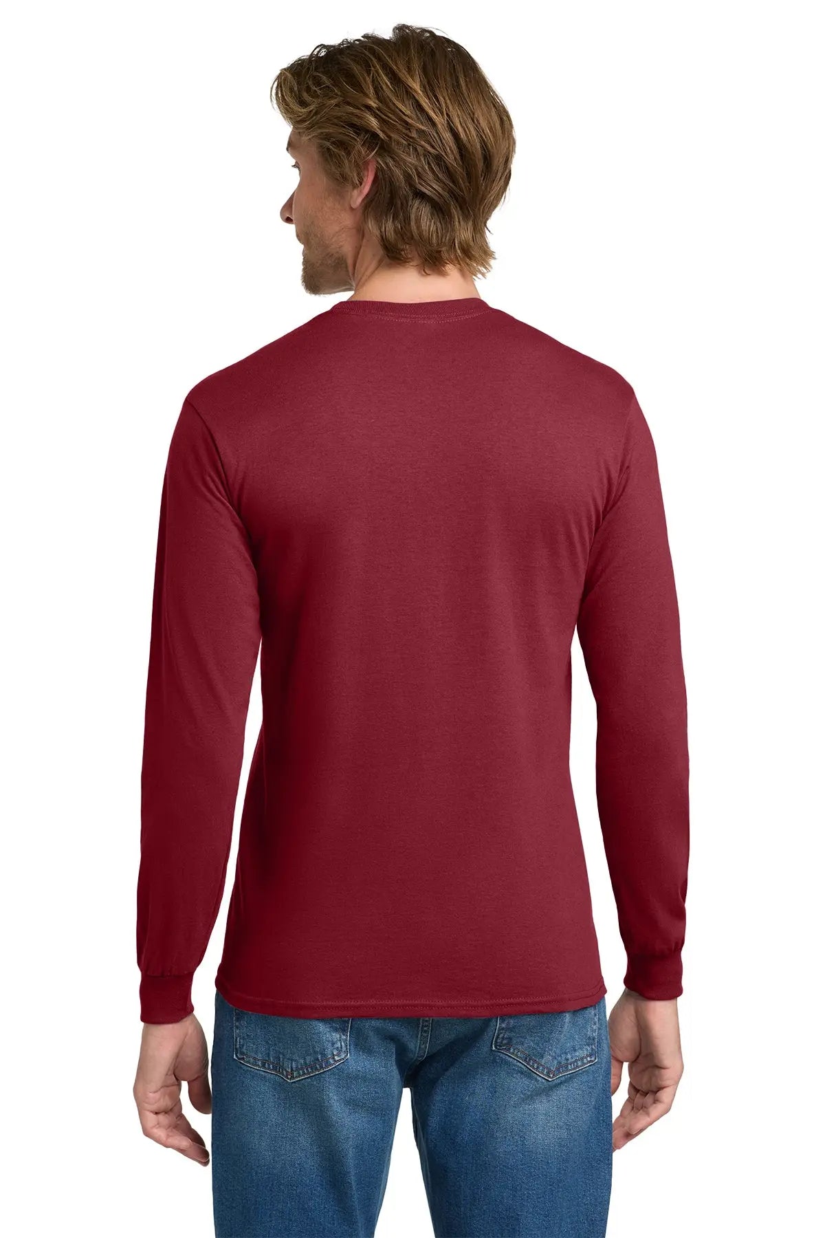Gildan® Heavy Cotton™ 100% Cotton Long Sleeve T-Shirt #5400
