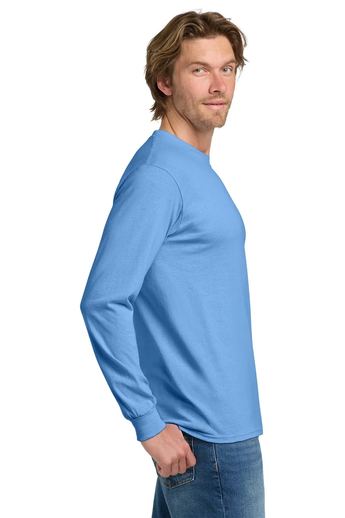 Gildan® Heavy Cotton™ 100% Cotton Long Sleeve T-Shirt #5400