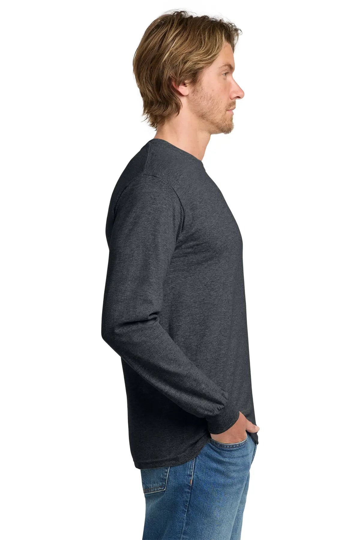 Gildan® Heavy Cotton™ 100% Cotton Long Sleeve T-Shirt #5400