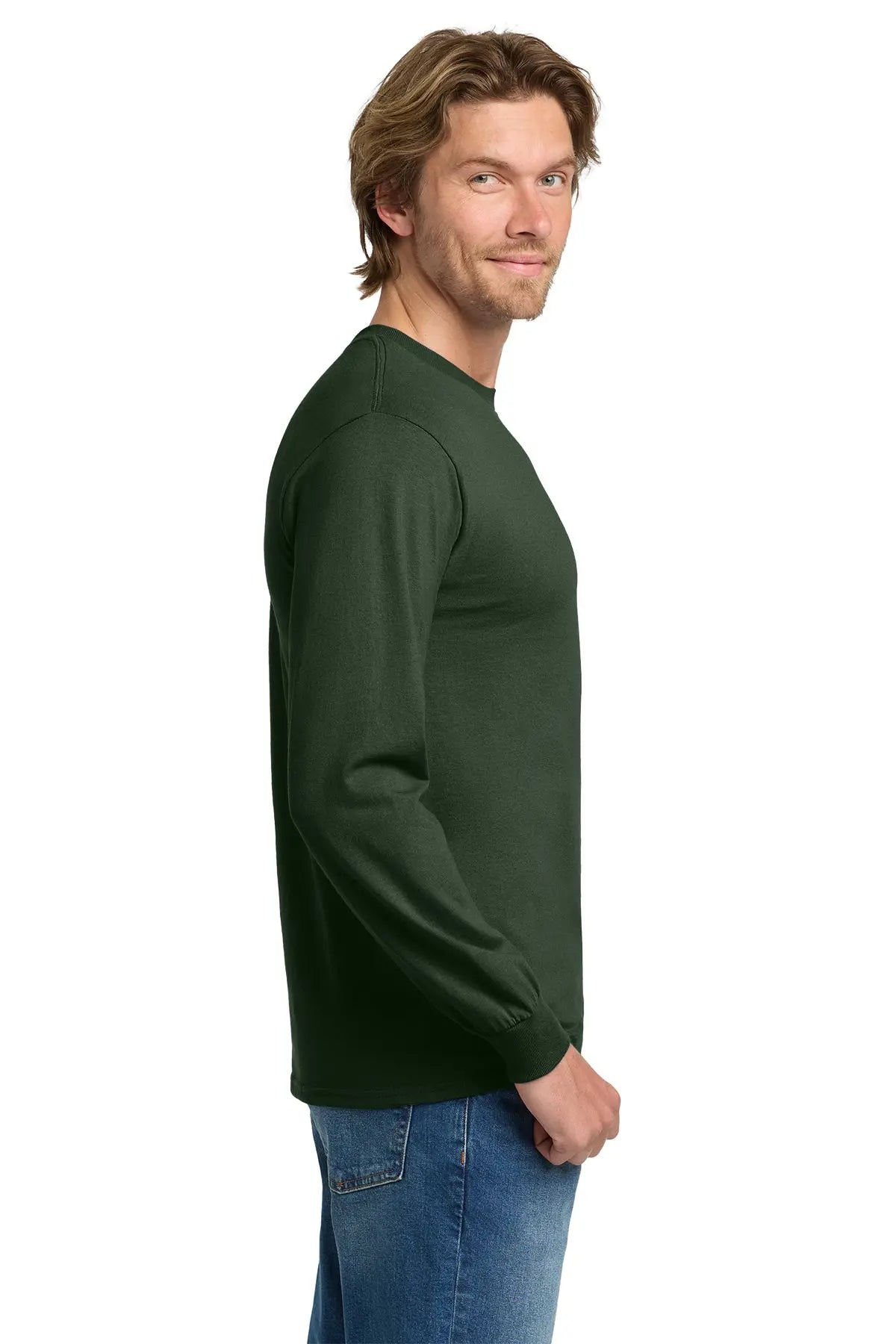 Gildan® Heavy Cotton™ 100% Cotton Long Sleeve T-Shirt #5400
