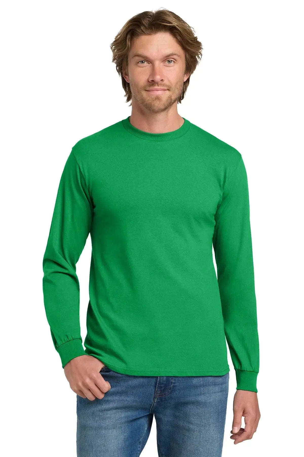 Gildan® Heavy Cotton™ 100% Cotton Long Sleeve T-Shirt #5400 Game Over Merch