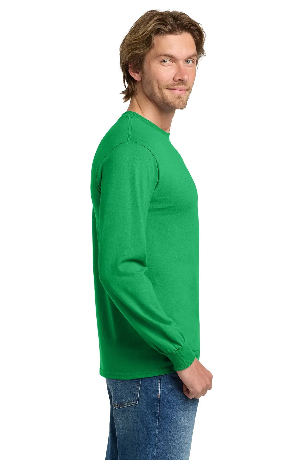 Gildan® Heavy Cotton™ 100% Cotton Long Sleeve T-Shirt #5400