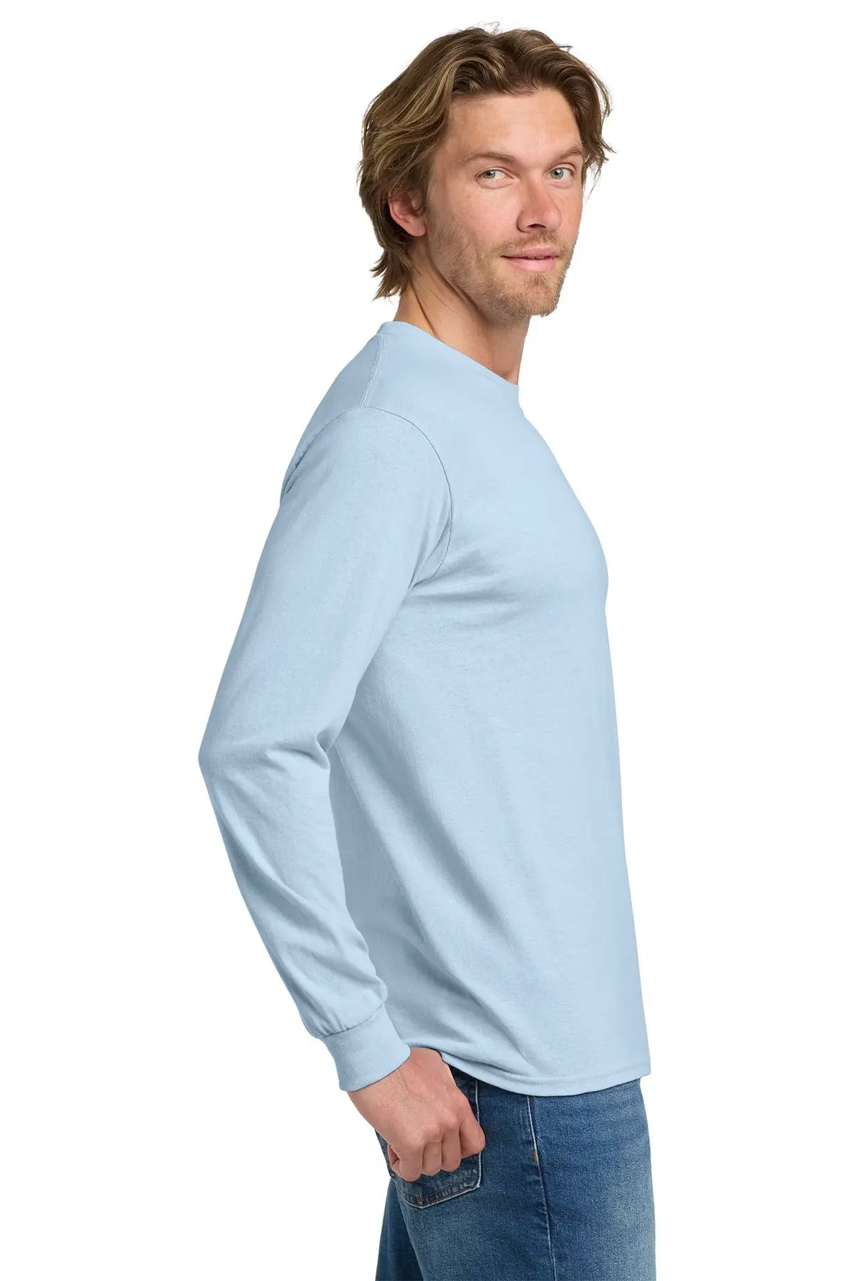 Gildan® Heavy Cotton™ 100% Cotton Long Sleeve T-Shirt #5400