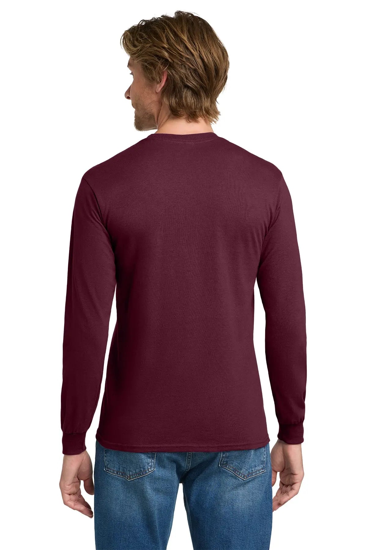 Gildan® Heavy Cotton™ 100% Cotton Long Sleeve T-Shirt #5400