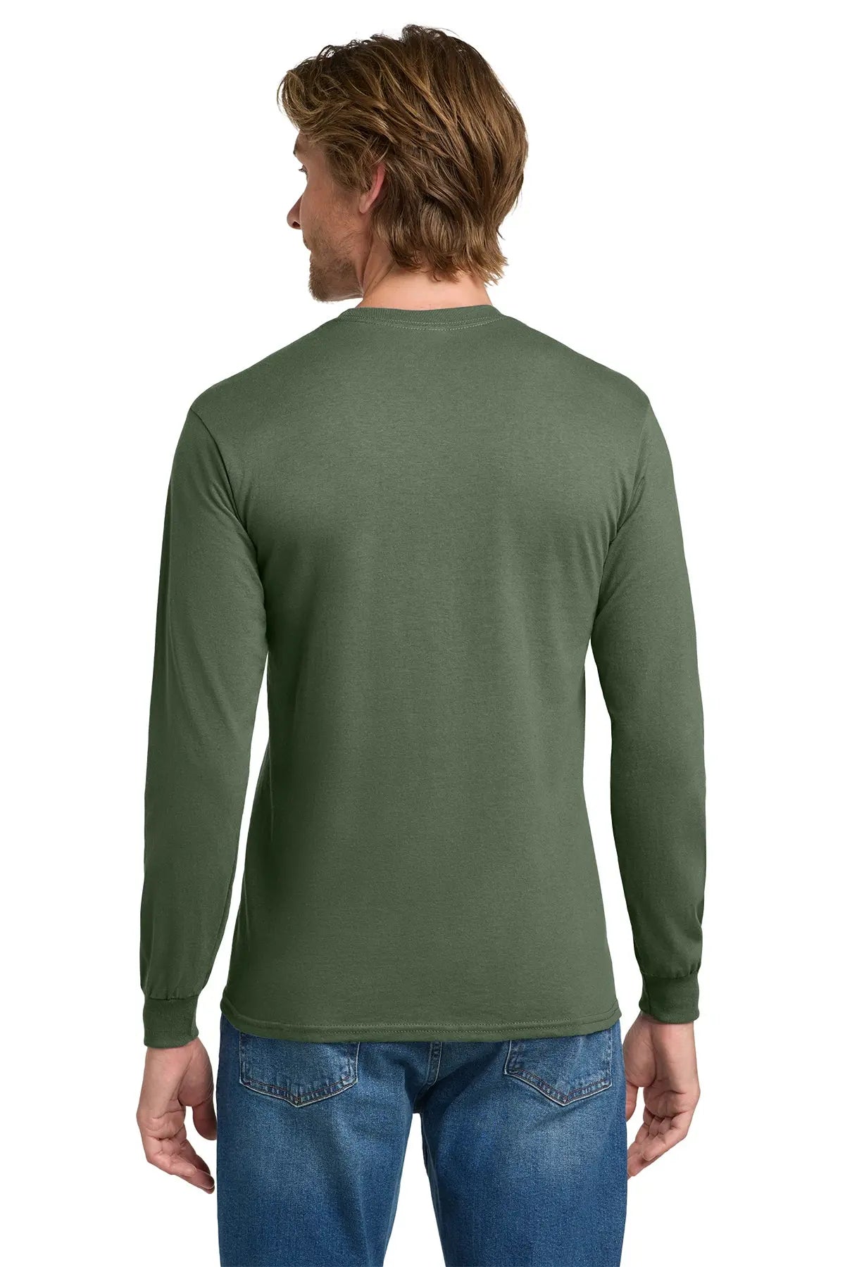 Gildan® Heavy Cotton™ 100% Cotton Long Sleeve T-Shirt #5400