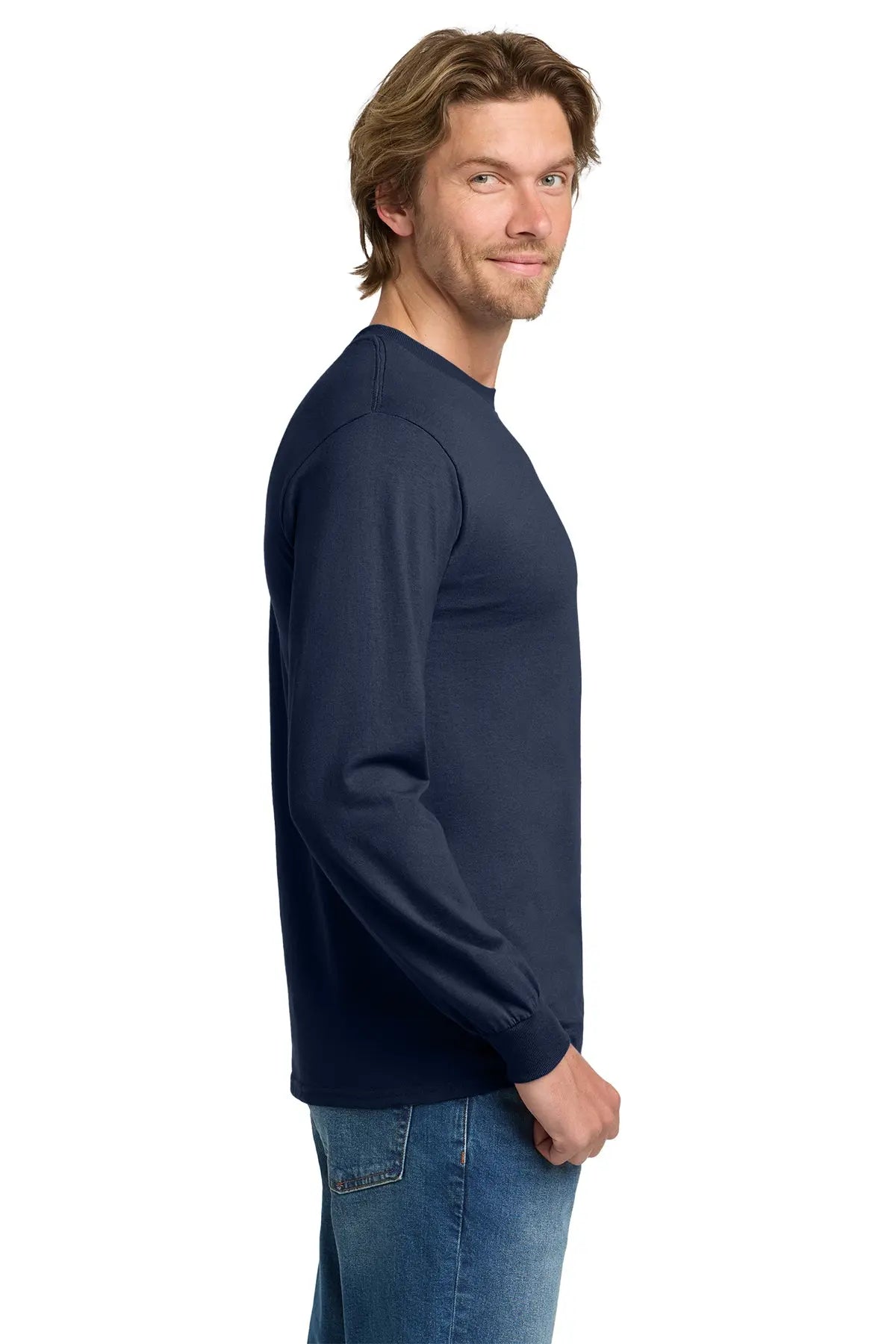 Gildan® Heavy Cotton™ 100% Cotton Long Sleeve T-Shirt #5400