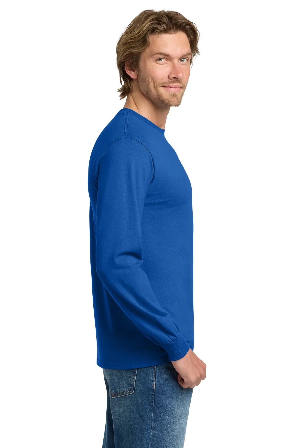 Gildan® Heavy Cotton™ 100% Cotton Long Sleeve T-Shirt #5400
