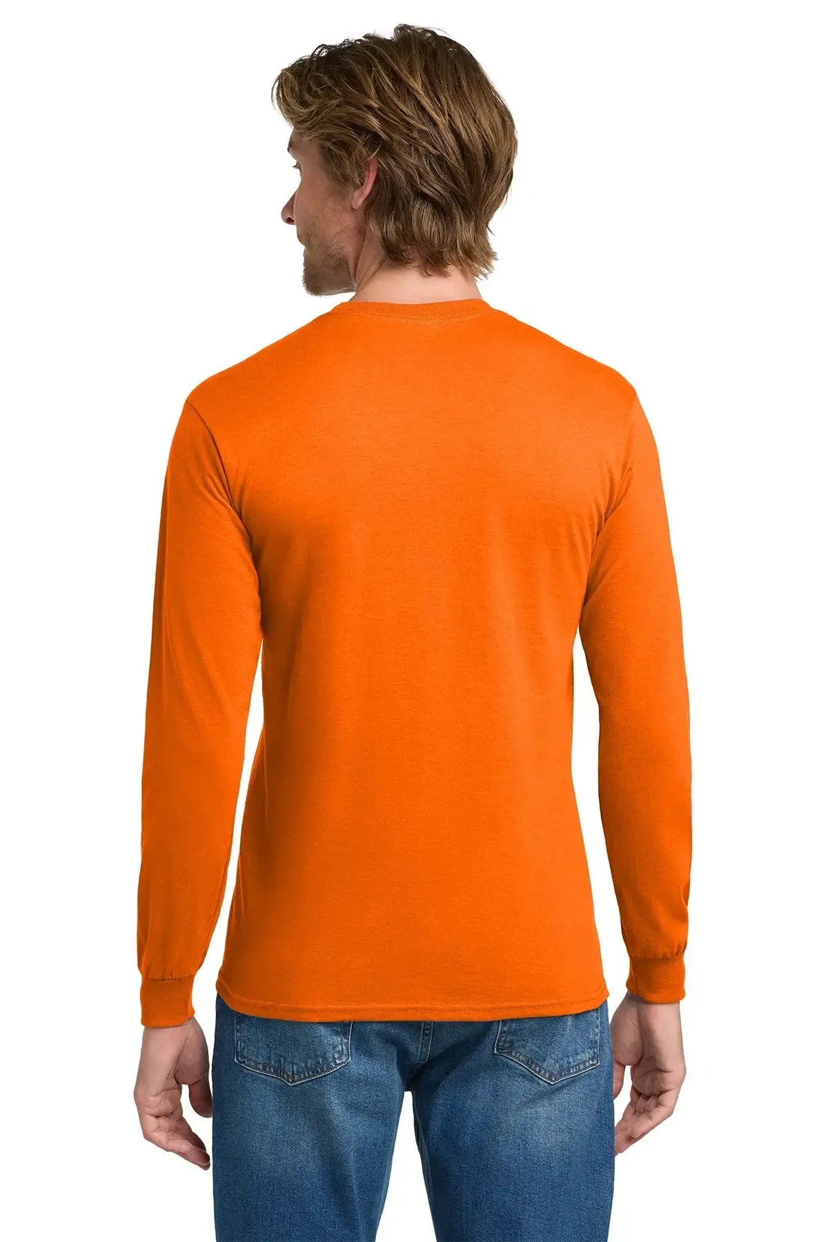 Gildan® Heavy Cotton™ 100% Cotton Long Sleeve T-Shirt #5400 Game Over Merch