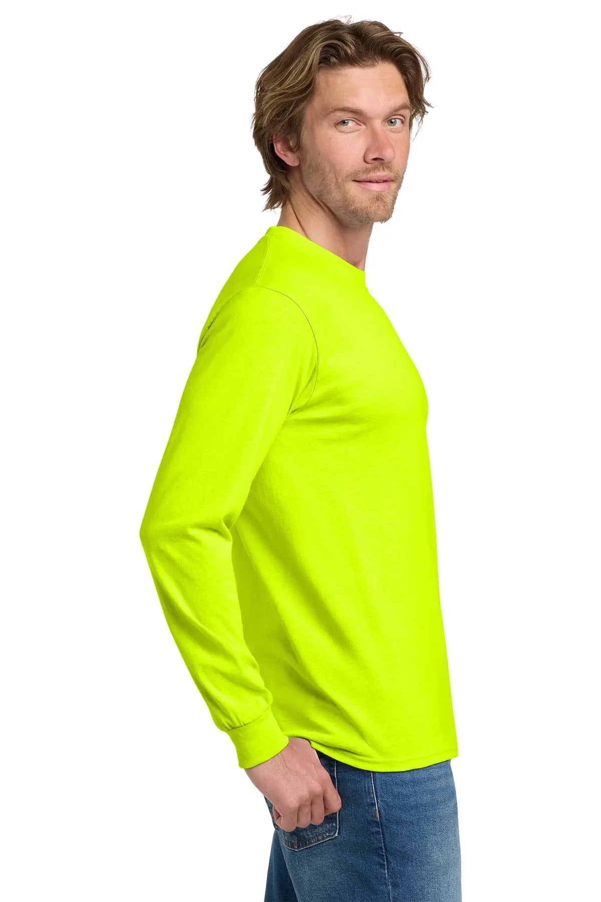 Gildan® Heavy Cotton™ 100% Cotton Long Sleeve T-Shirt #5400
