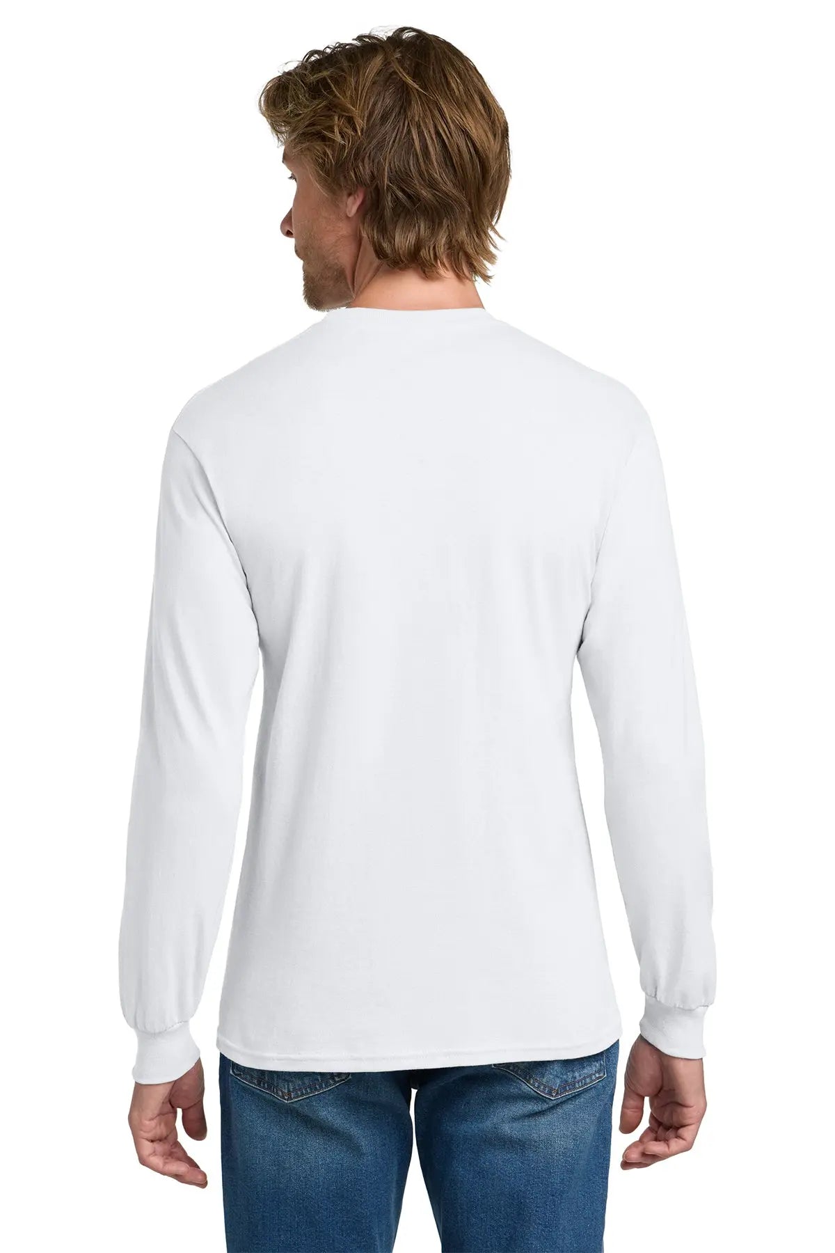 Gildan® Heavy Cotton™ 100% Cotton Long Sleeve T-Shirt #5400