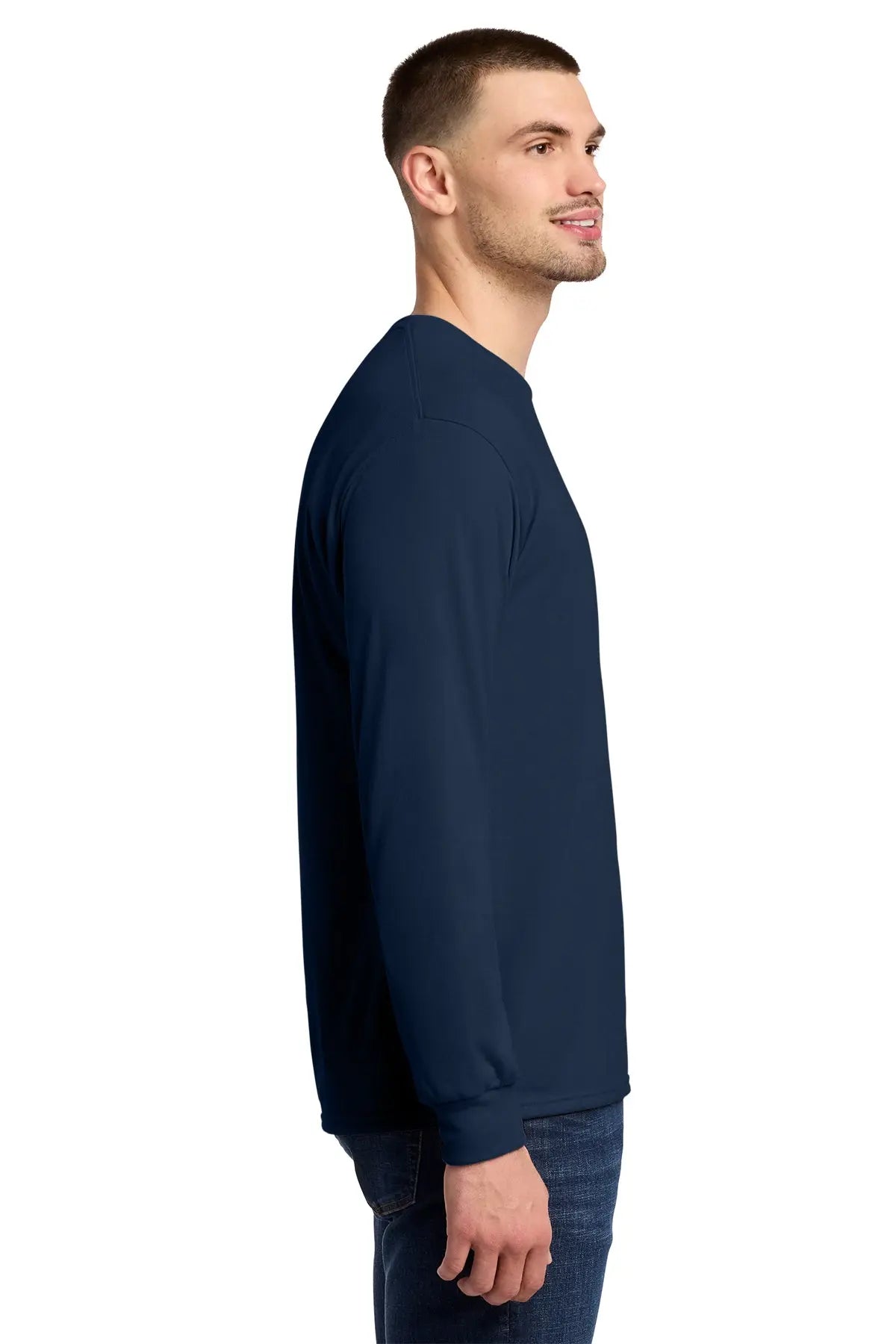 Jerzees® Dri-Power® 100% Polyester Long Sleeve T-Shirt #21LS