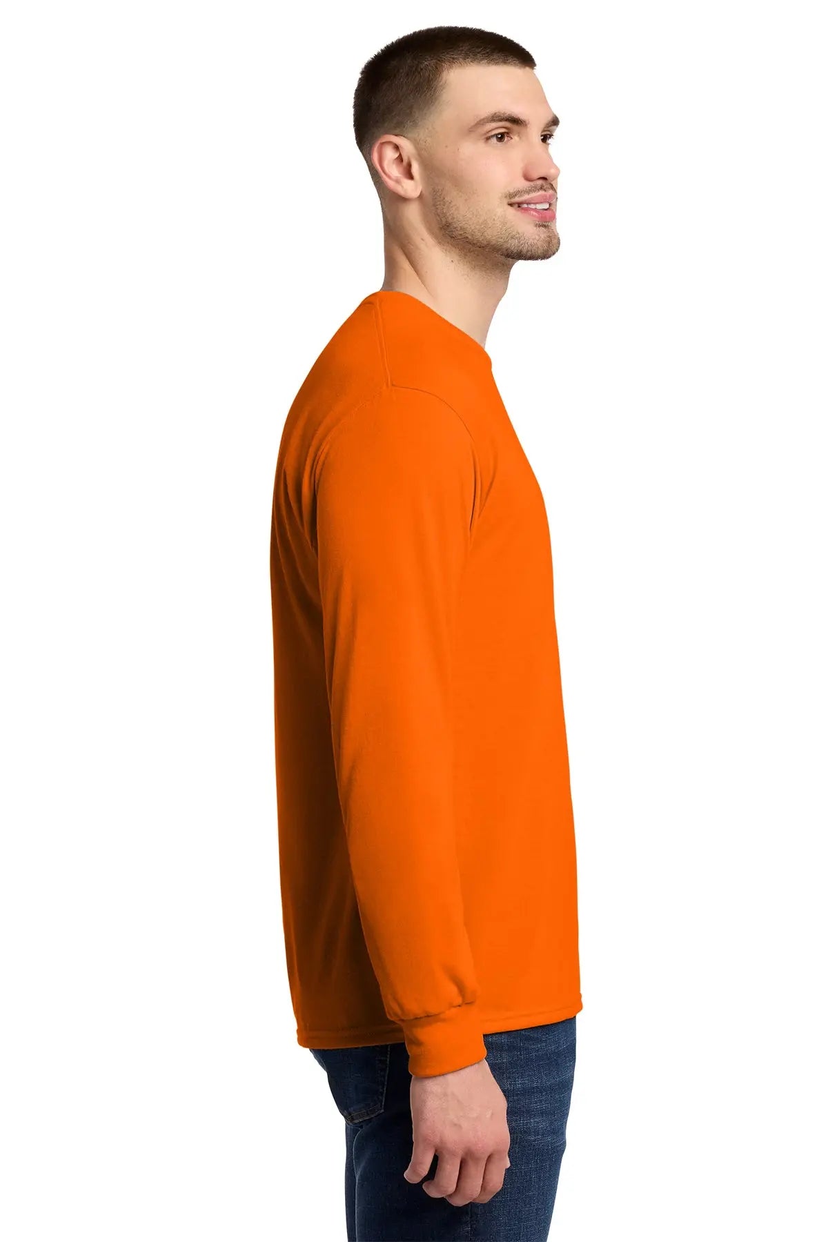 Jerzees® Dri-Power® 100% Polyester Long Sleeve T-Shirt #21LS