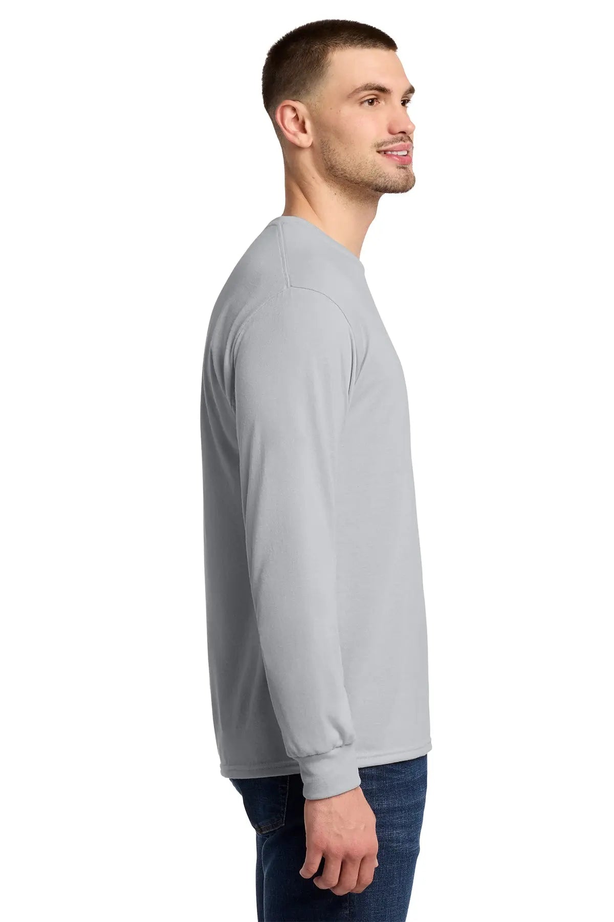Jerzees® Dri-Power® 100% Polyester Long Sleeve T-Shirt #21LS