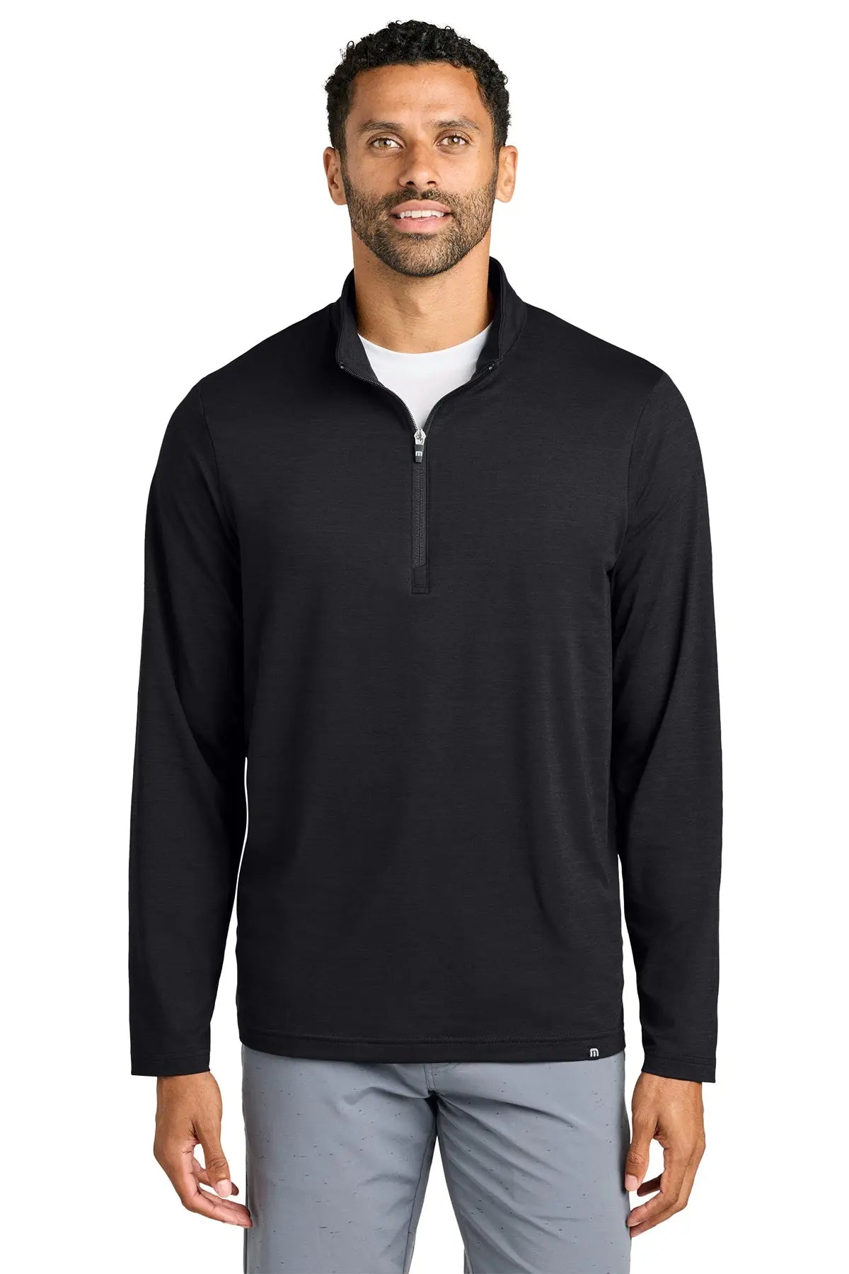 TravisMathew Crestview 1/4-Zip #TM1MW452 Game Over Merch
