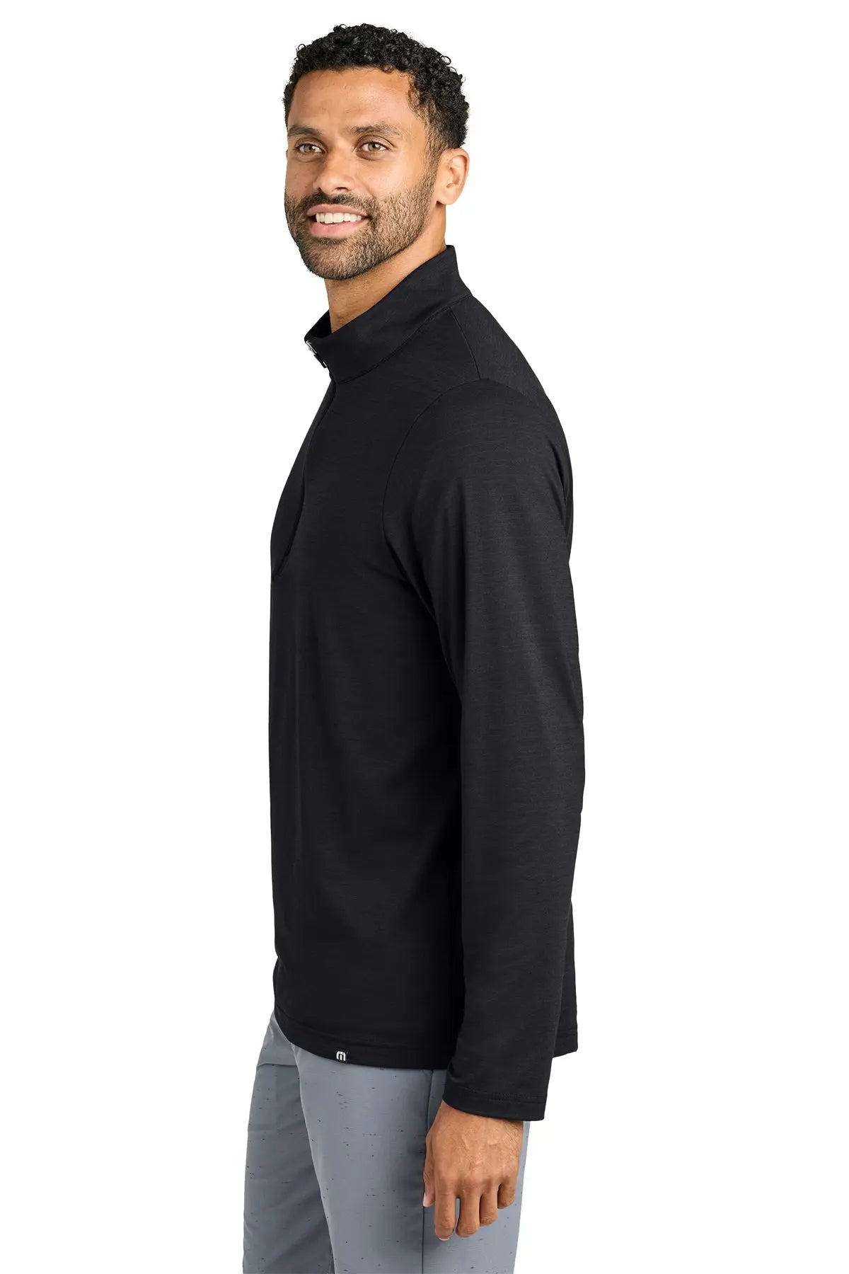 TravisMathew Crestview 1/4-Zip #TM1MW452 Game Over Merch