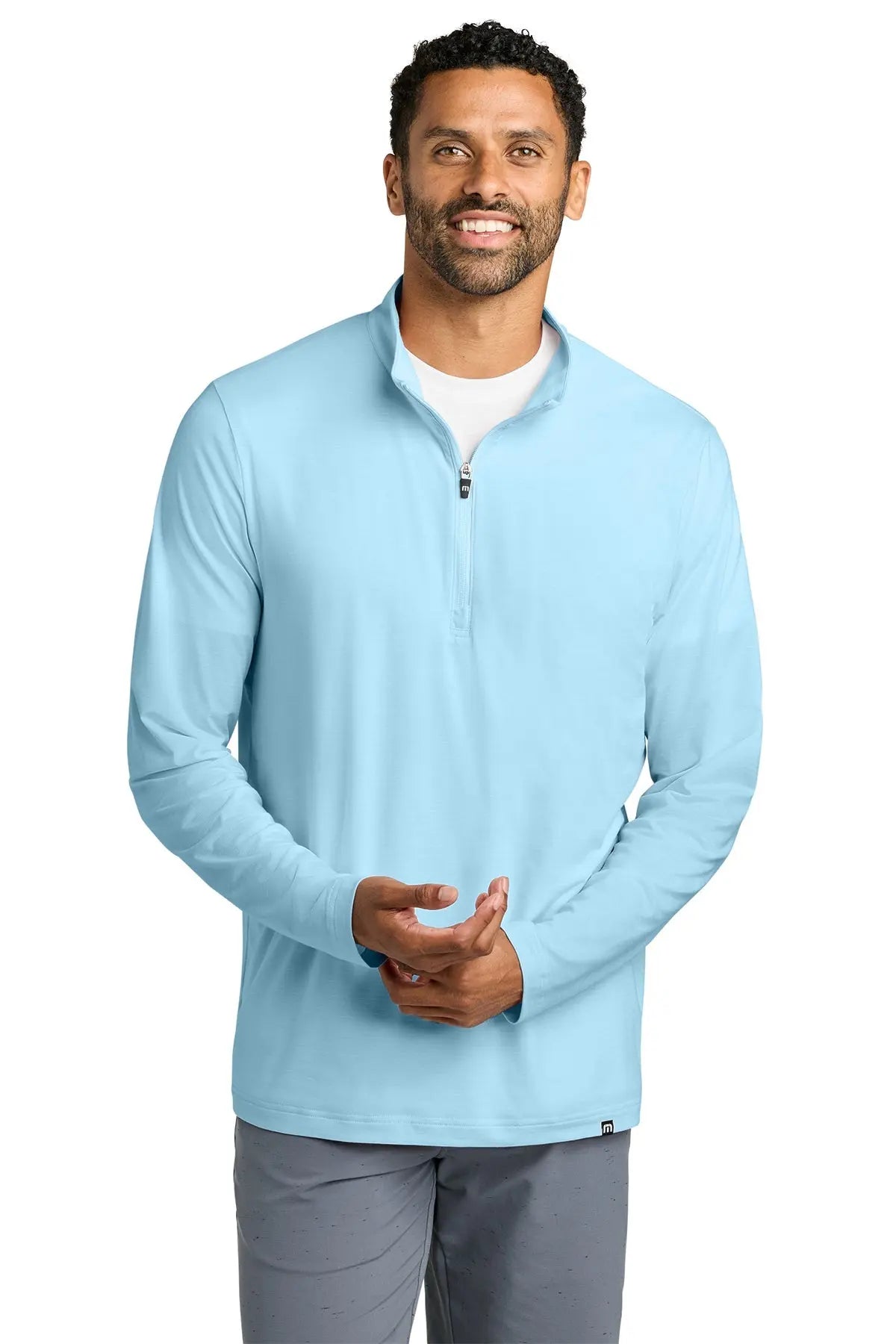 TravisMathew Crestview 1/4-Zip #TM1MW452 Game Over Merch