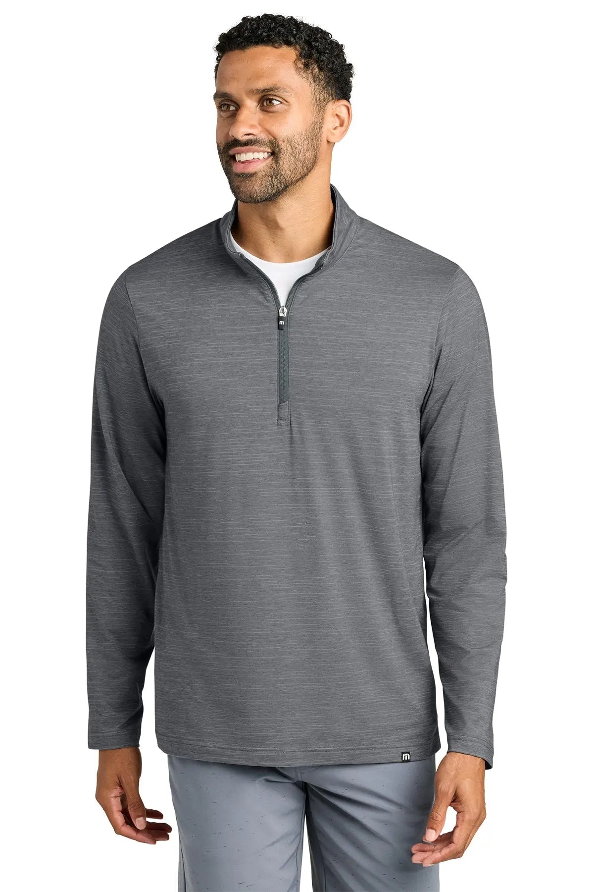TravisMathew Crestview 1/4-Zip #TM1MW452 Game Over Merch