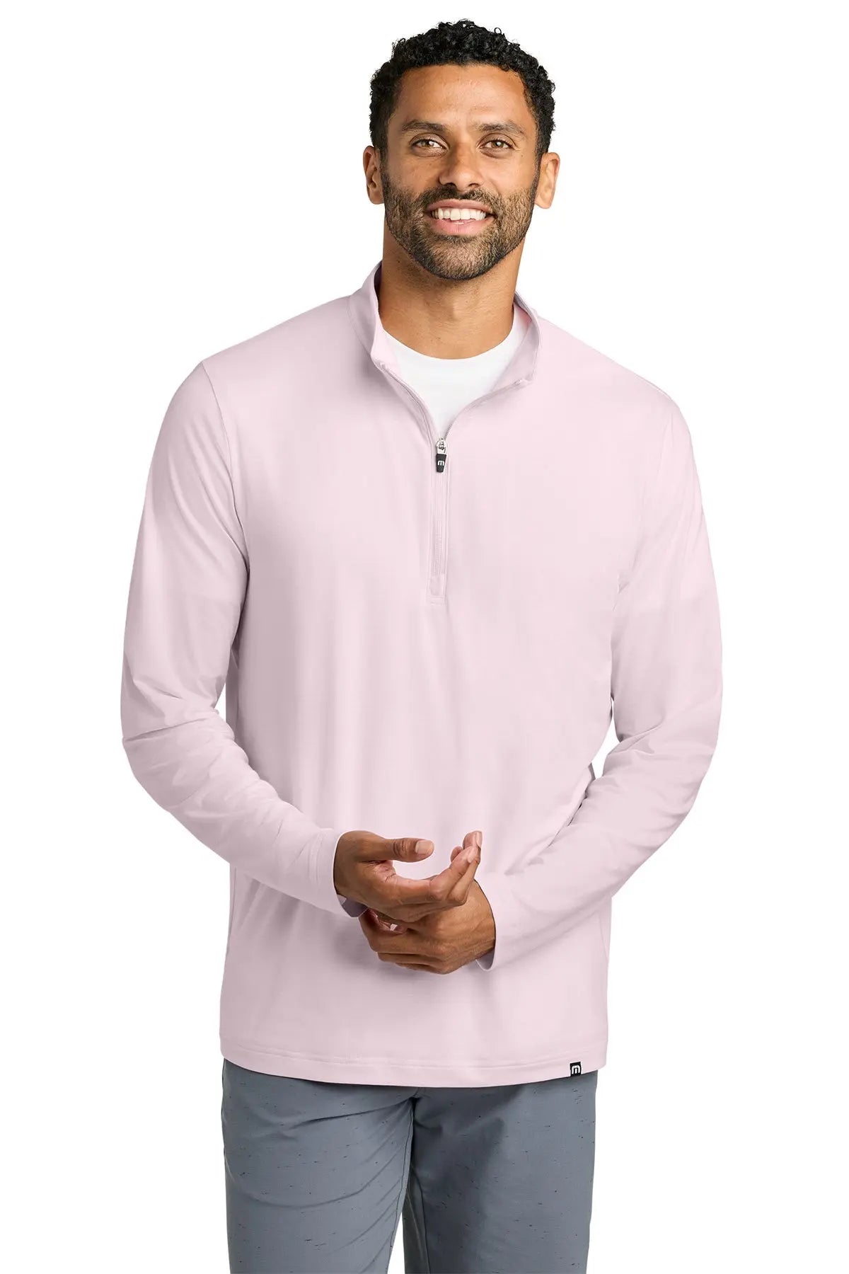 TravisMathew Crestview 1/4-Zip #TM1MW452 Game Over Merch