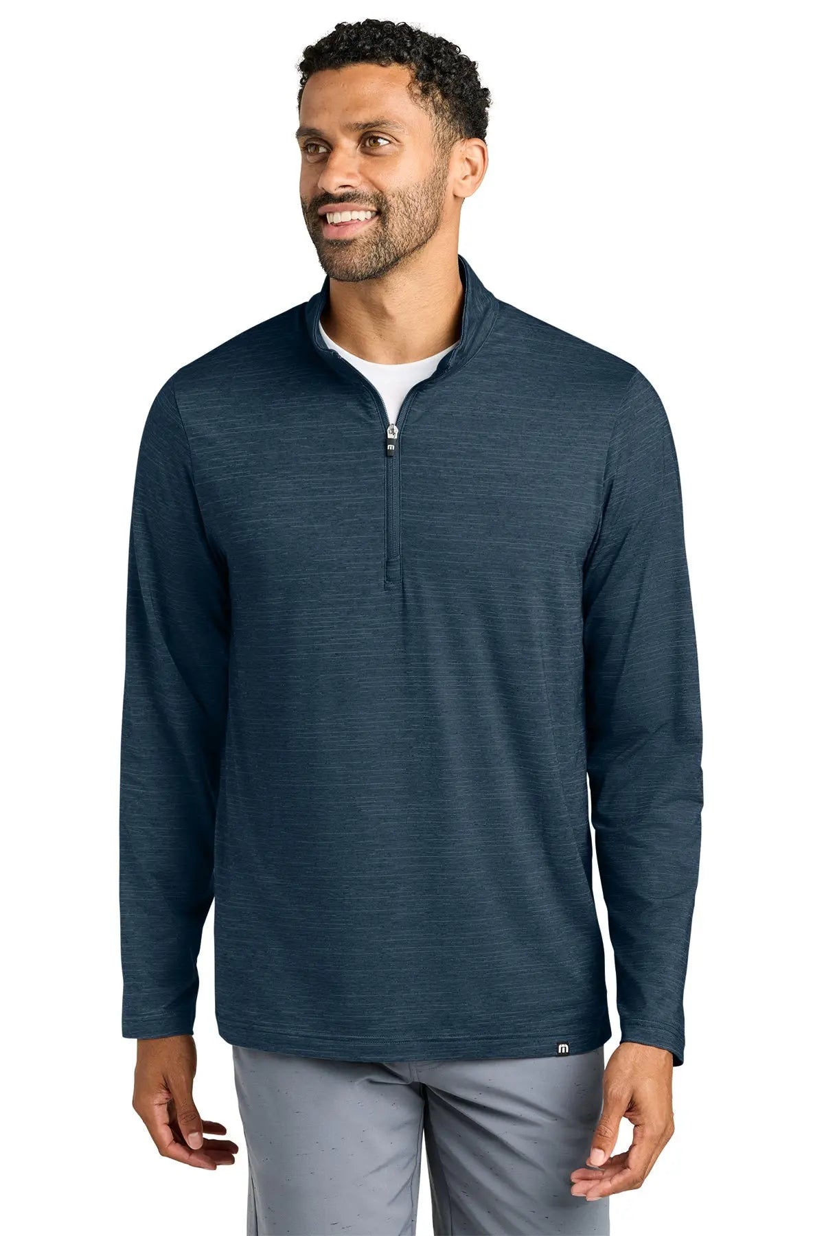 TravisMathew Crestview 1/4-Zip #TM1MW452 Game Over Merch