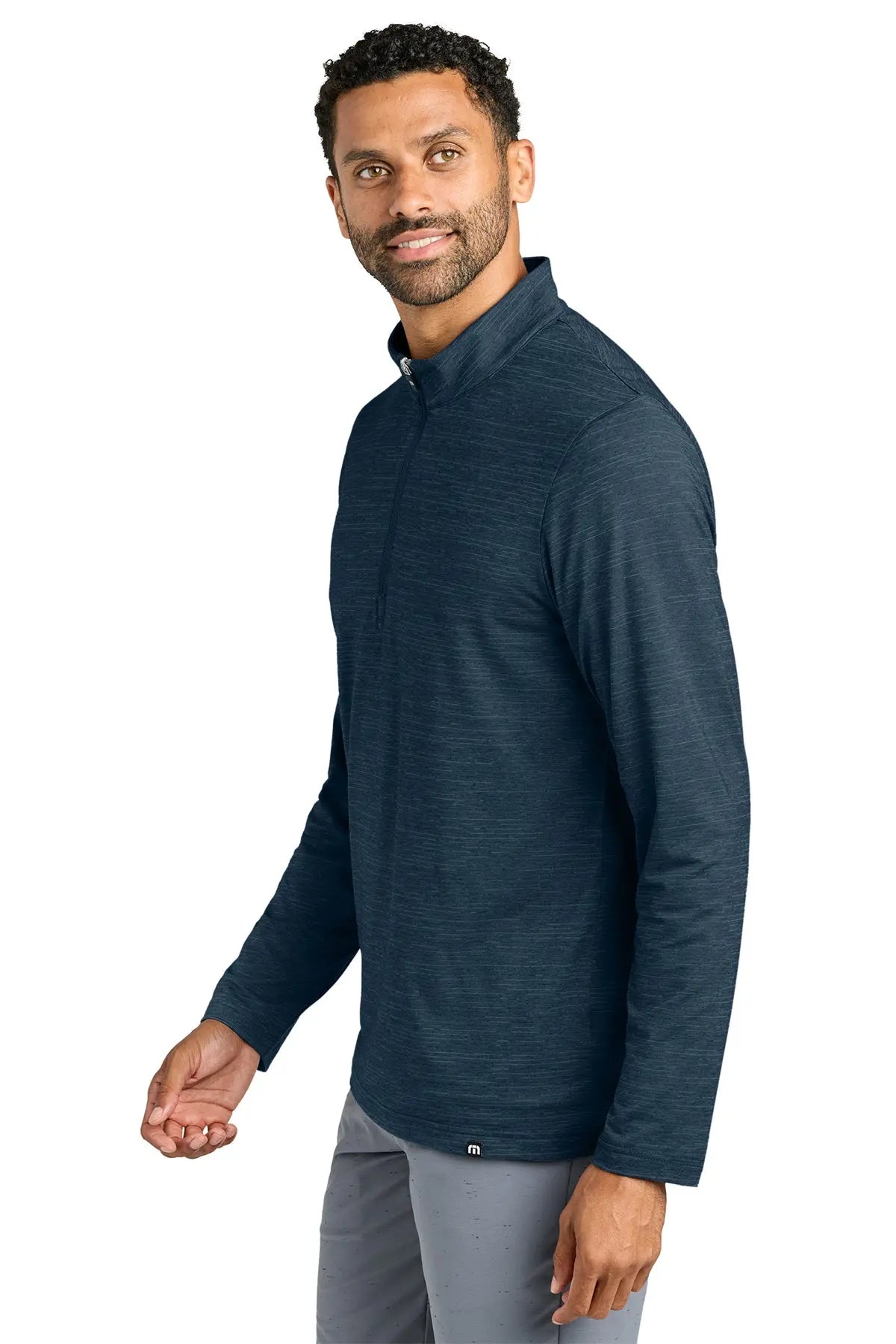 TravisMathew Crestview 1/4-Zip #TM1MW452 Game Over Merch