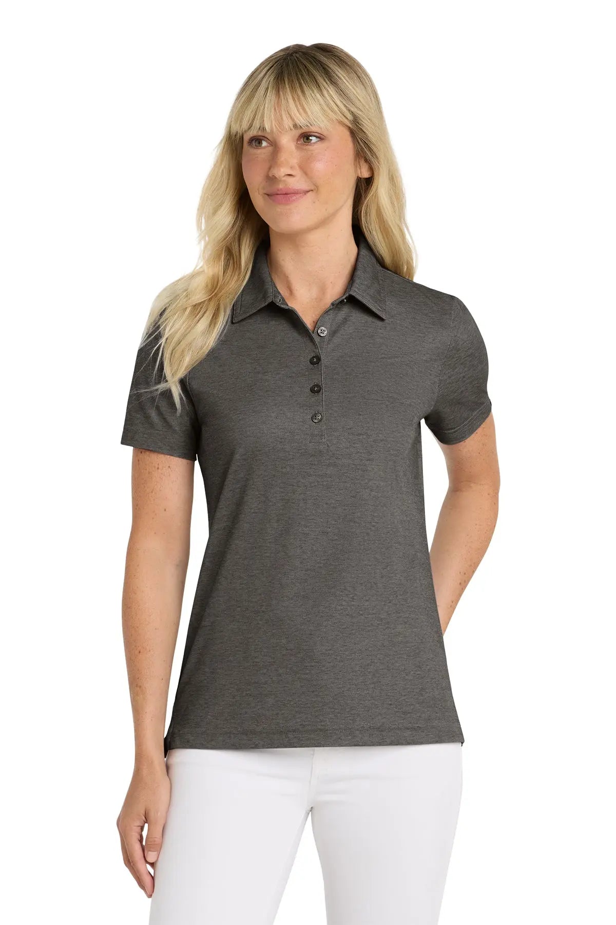 TravisMathew Women's Oceanside Heather Polo #TM1WW002Game Over Merch