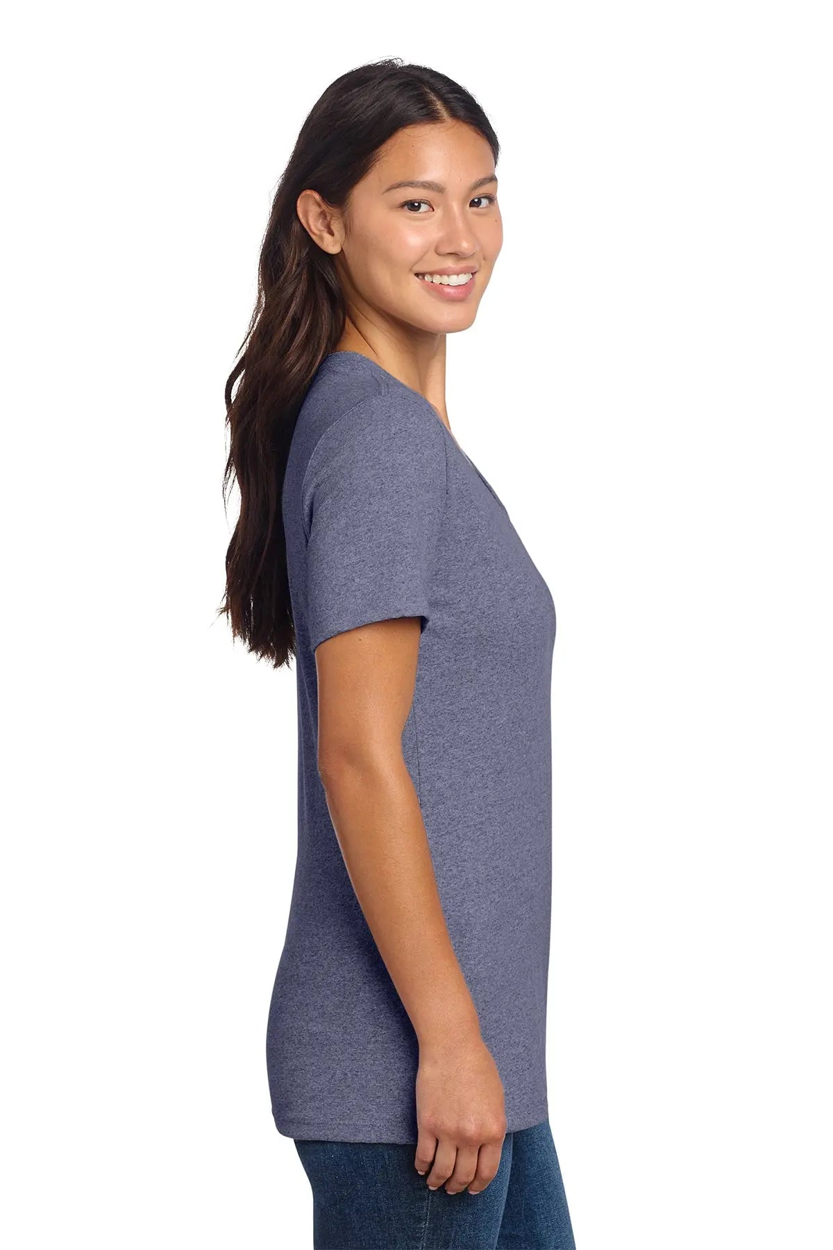 Allmade® Women’s Recycled Blend V-Neck Tee #AL2303