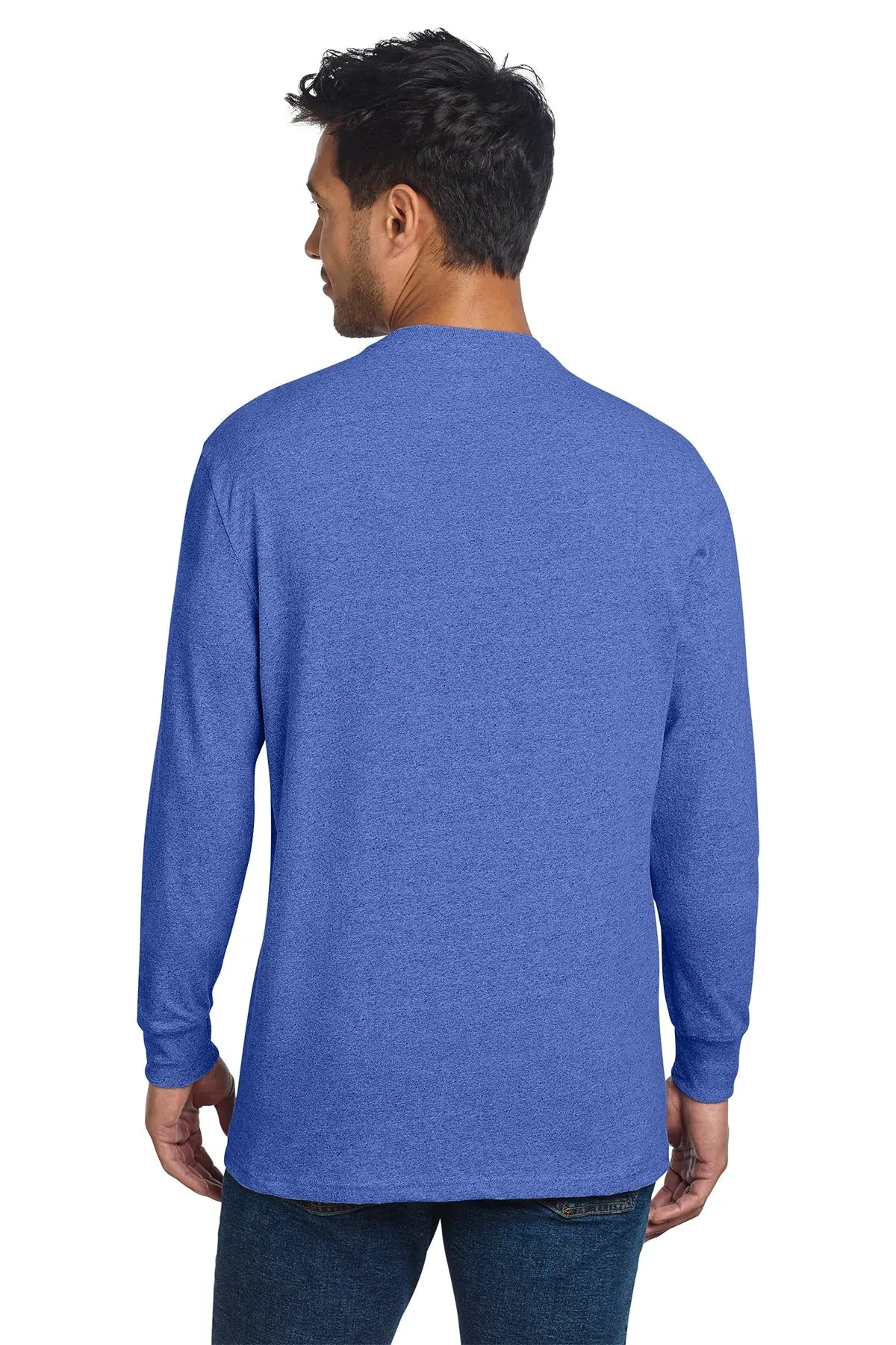 Allmade® Unisex Long Sleeve Recycled Blend Tee #AL6204