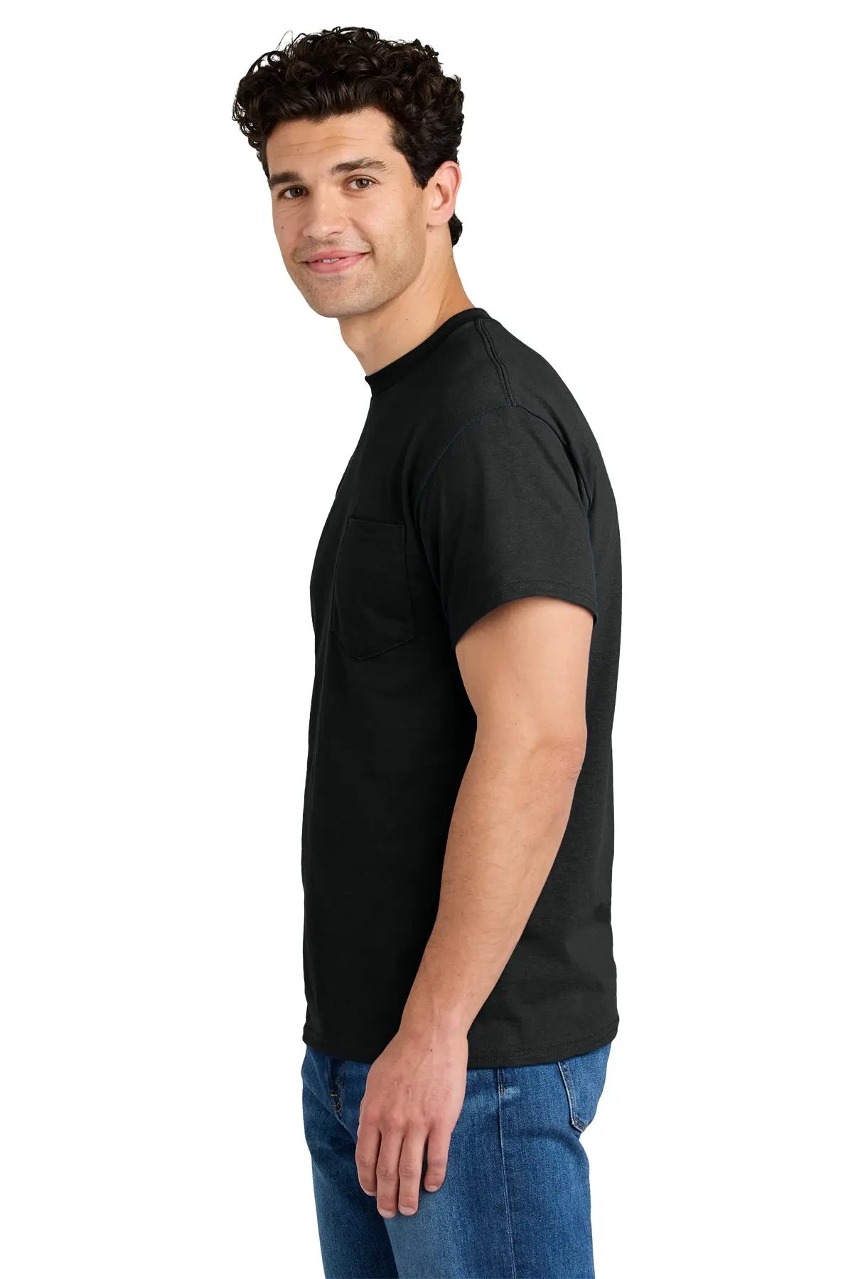 Gildan® DryBlend® 50 Cotton/50 Poly Pocket T-Shirt #8300