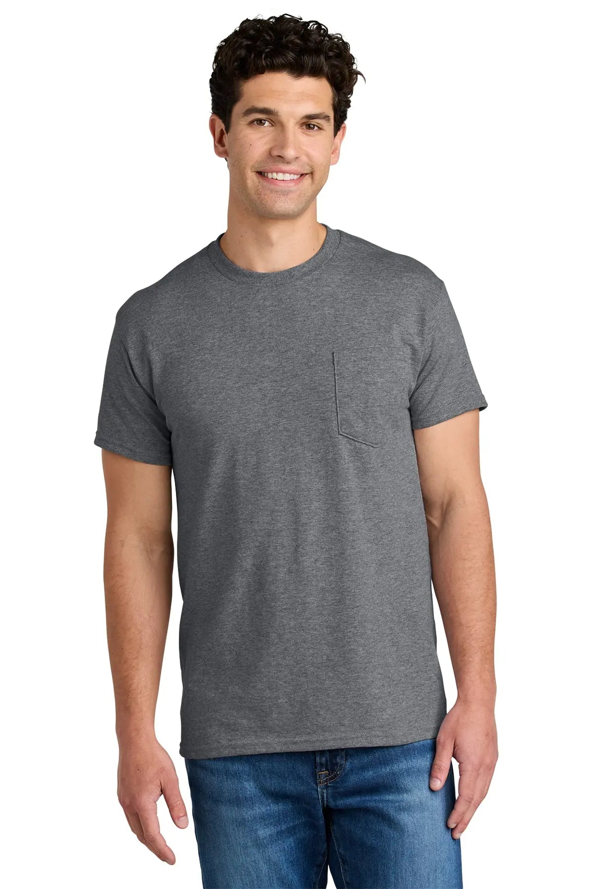 Gildan® DryBlend® 50 Cotton/50 Poly Pocket T-Shirt #8300