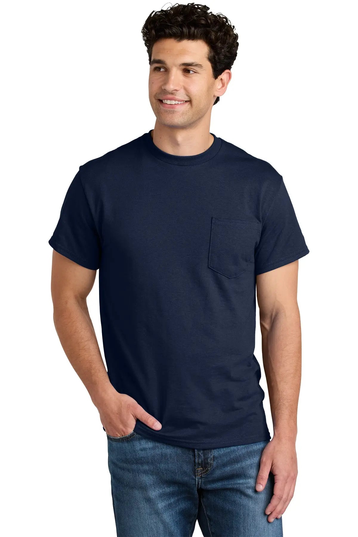Gildan® DryBlend® 50 Cotton/50 Poly Pocket T-Shirt #8300