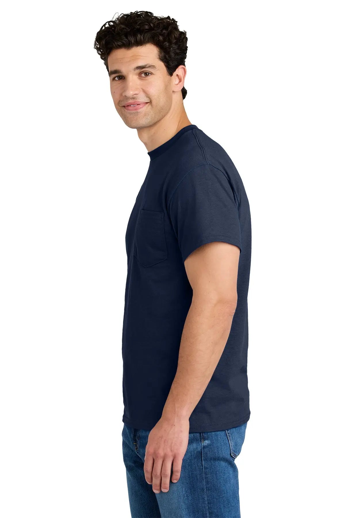 Gildan® DryBlend® 50 Cotton/50 Poly Pocket T-Shirt #8300