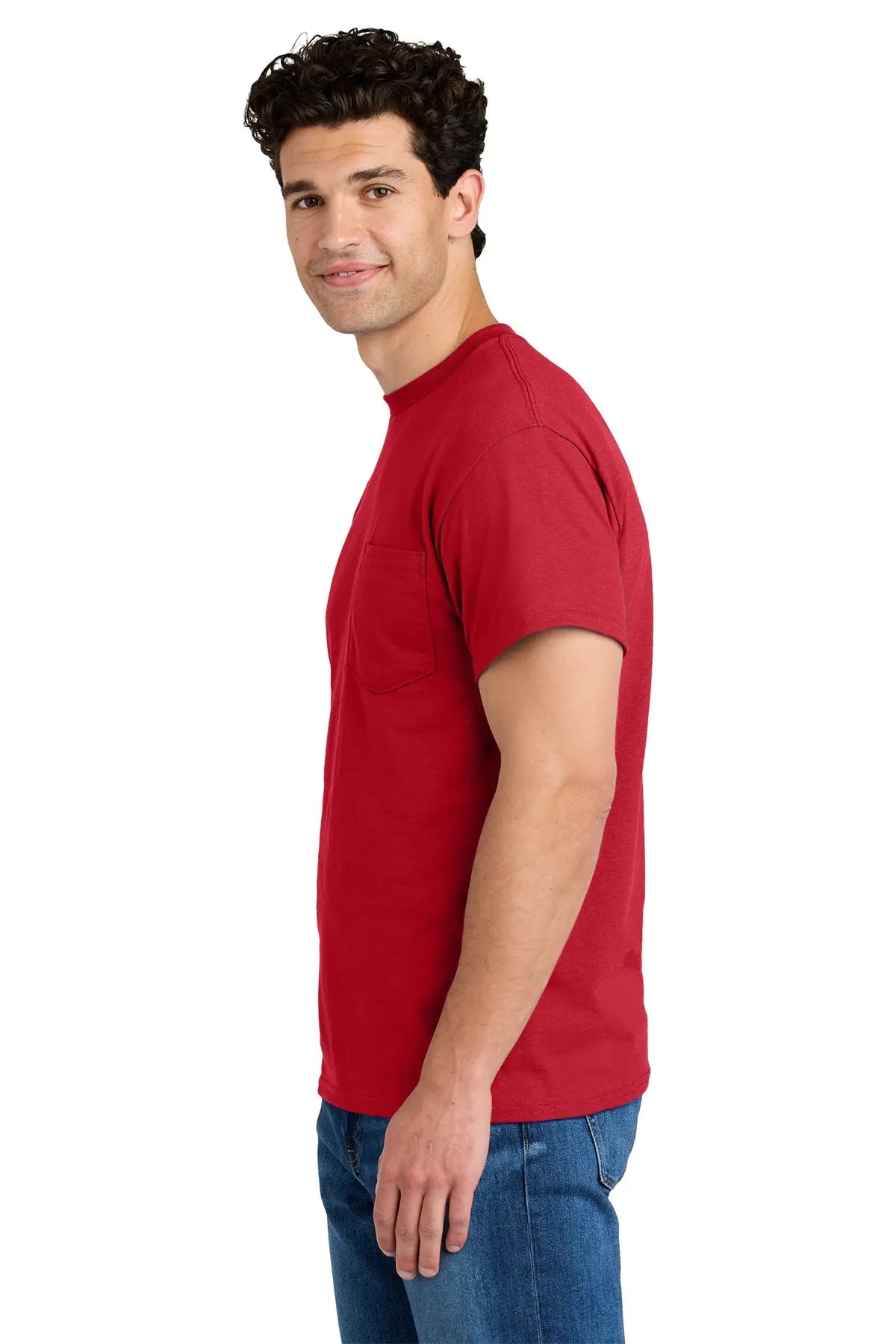Gildan® DryBlend® 50 Cotton/50 Poly Pocket T-Shirt #8300