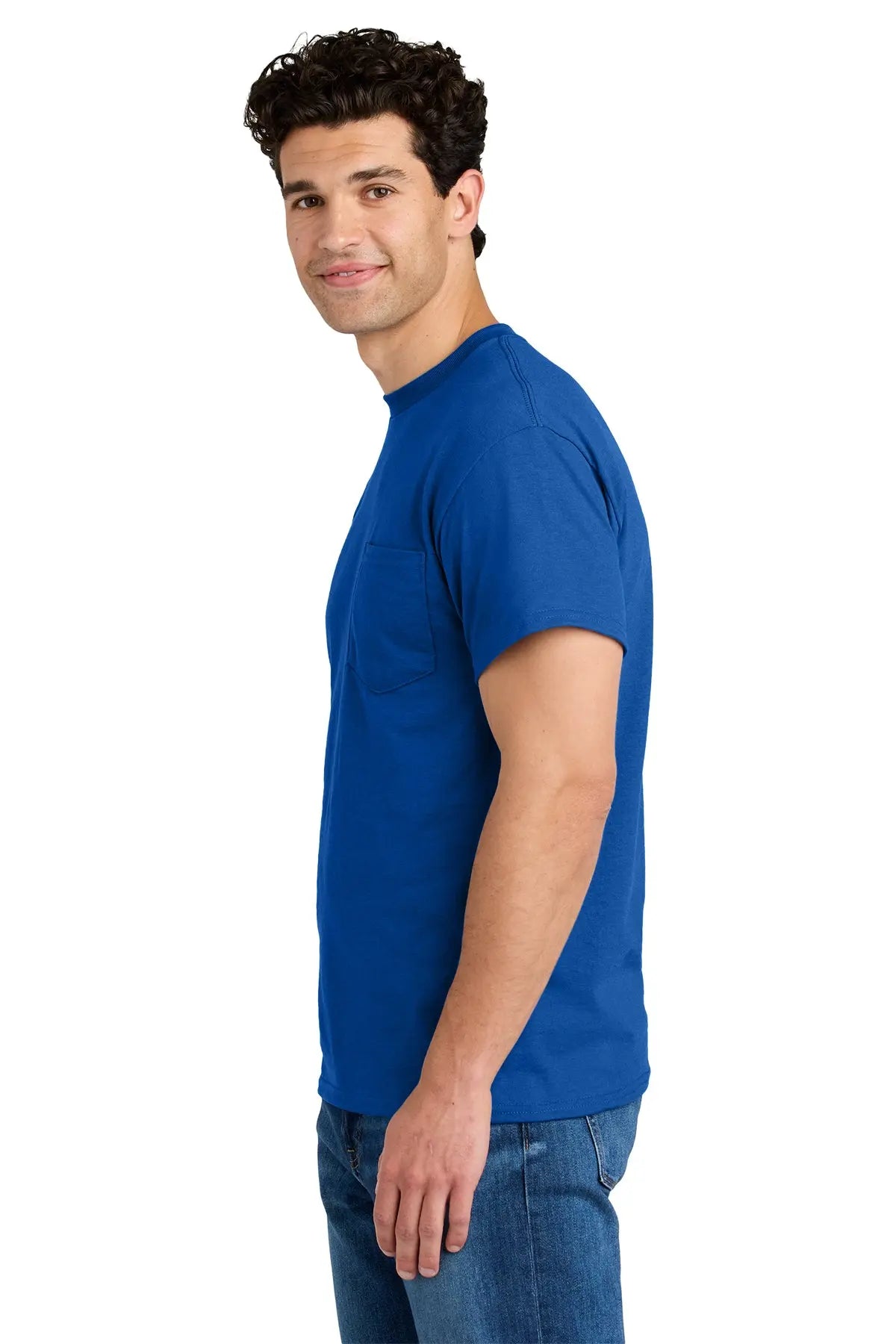 Gildan® DryBlend® 50 Cotton/50 Poly Pocket T-Shirt #8300