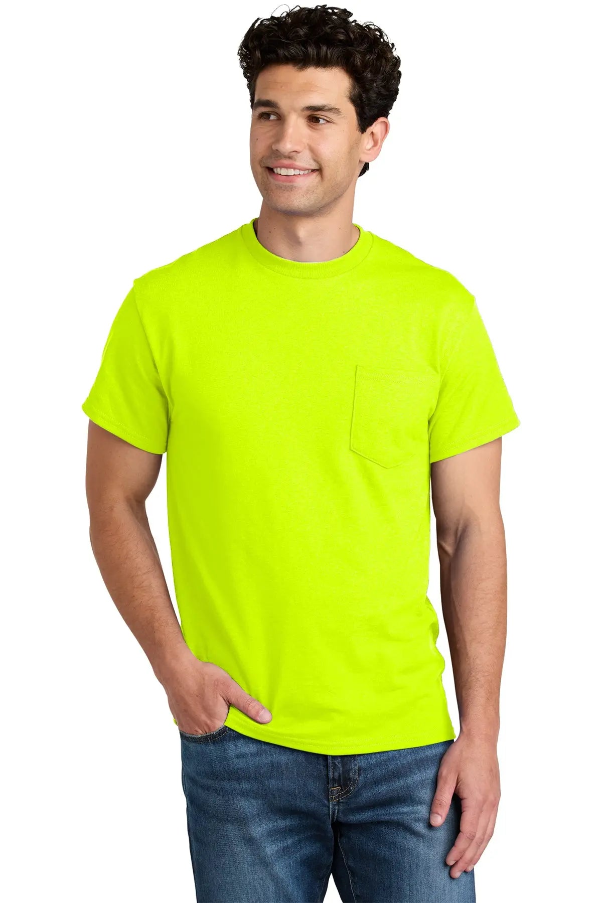 Gildan® DryBlend® 50 Cotton/50 Poly Pocket T-Shirt #8300