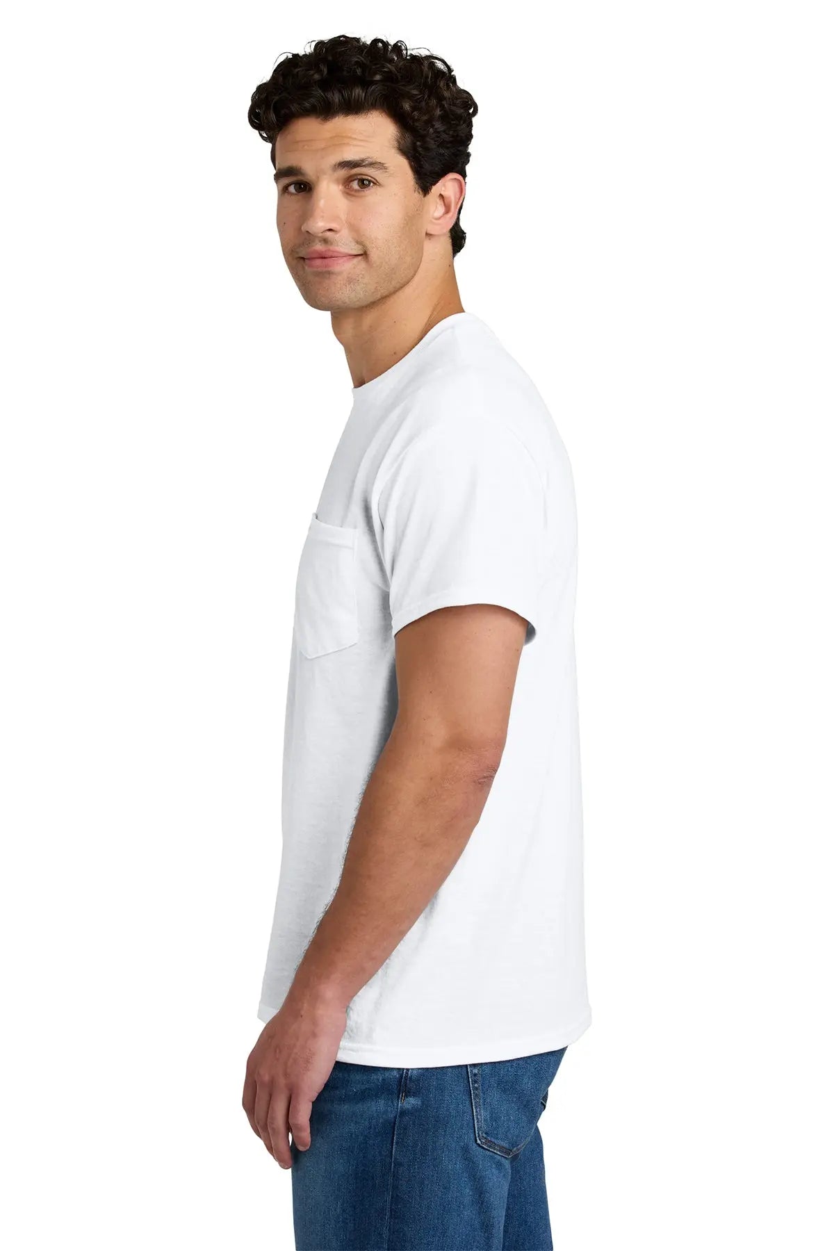 Gildan® DryBlend® 50 Cotton/50 Poly Pocket T-Shirt #8300