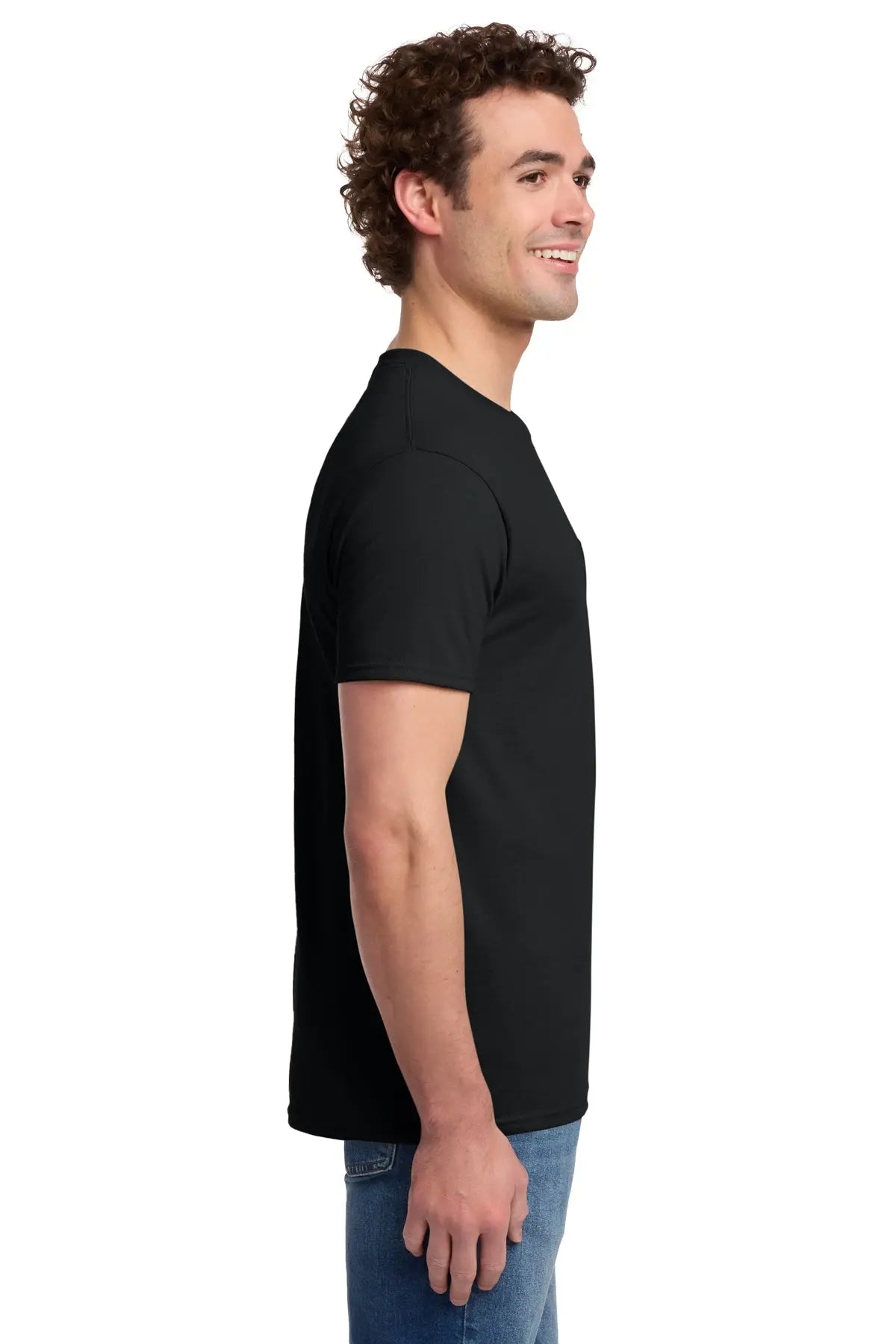 Jerzees® Dri-Power® 50/50 Cotton/Poly Pocket T-Shirt #29MP